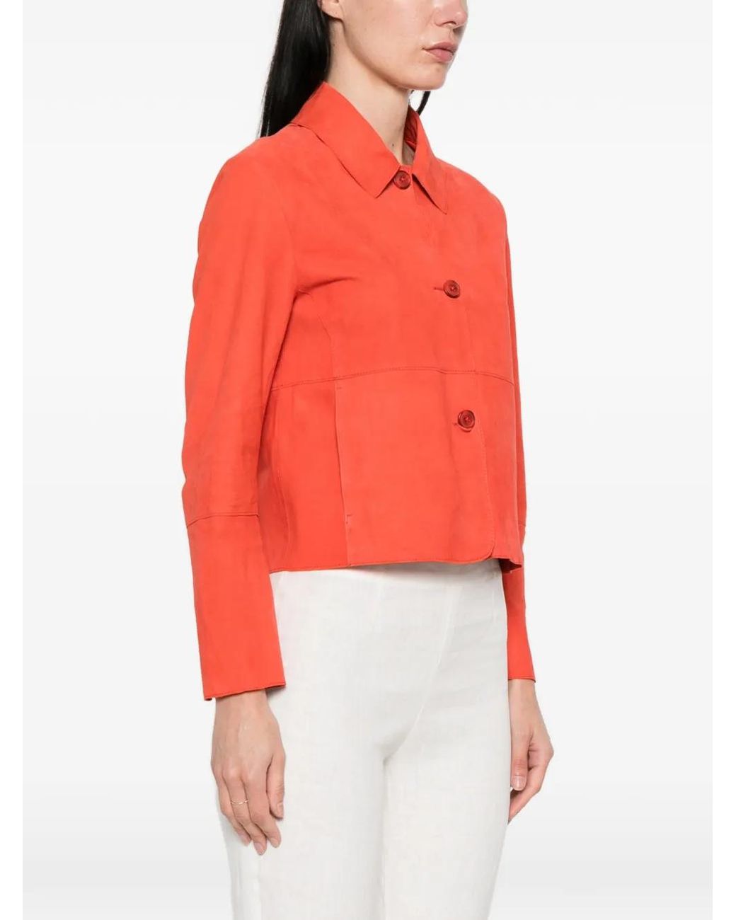 Bully Red Pocket Button Jacket