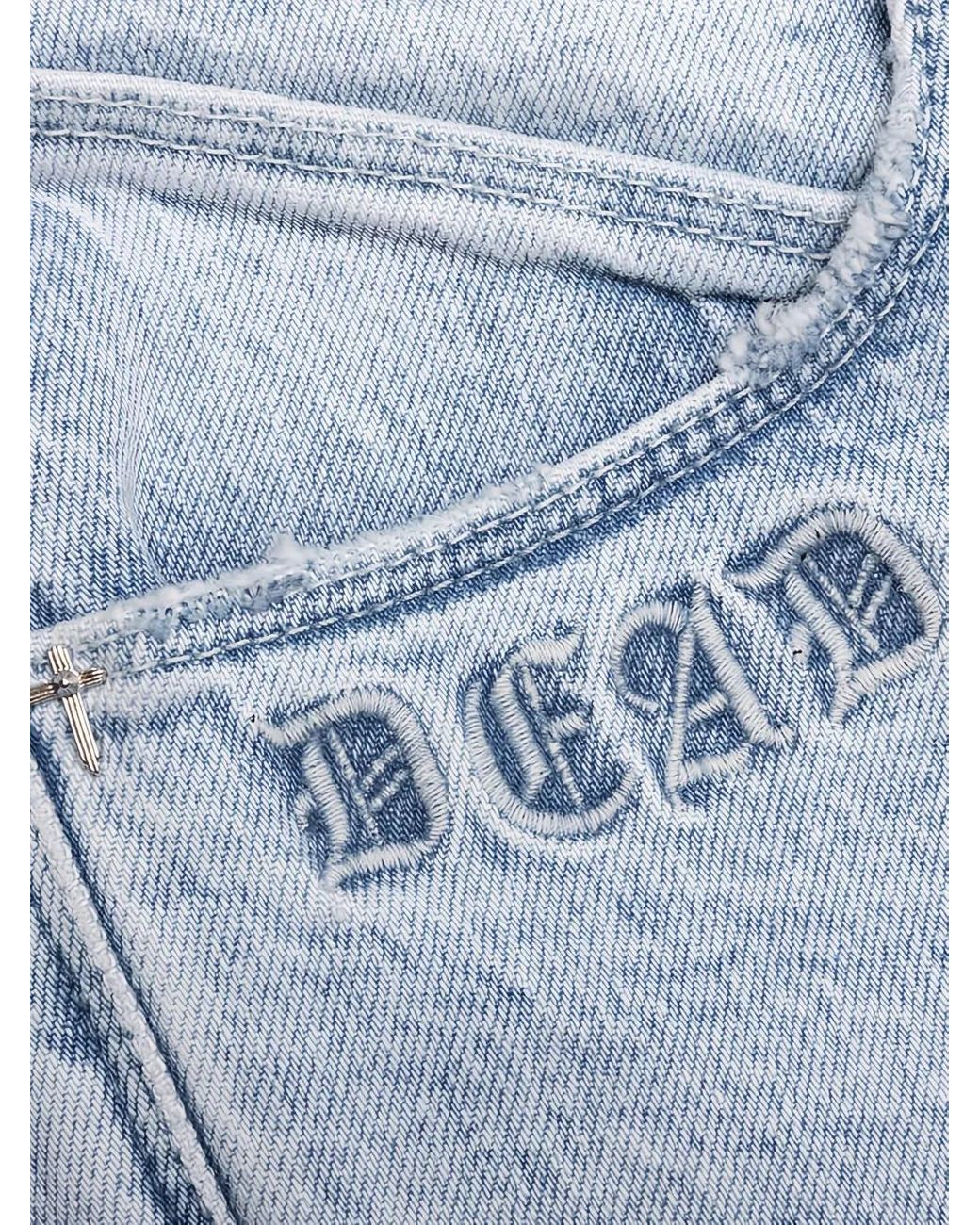 RTA Blue Clayton Distressed Jeans for men
