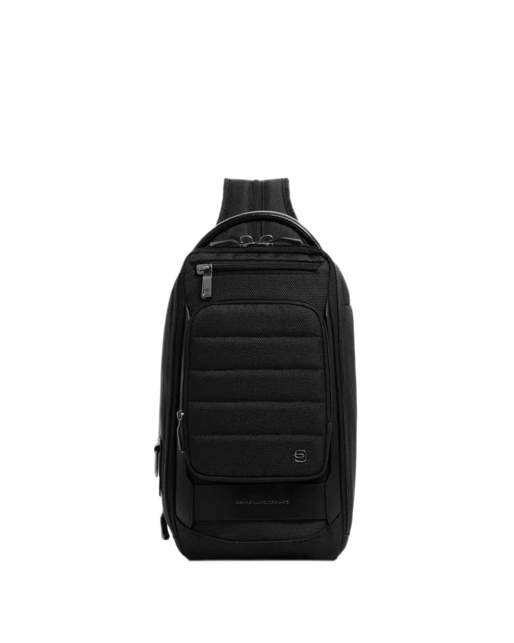 Piquadro Gesteppter Rucksack in Black für Herren