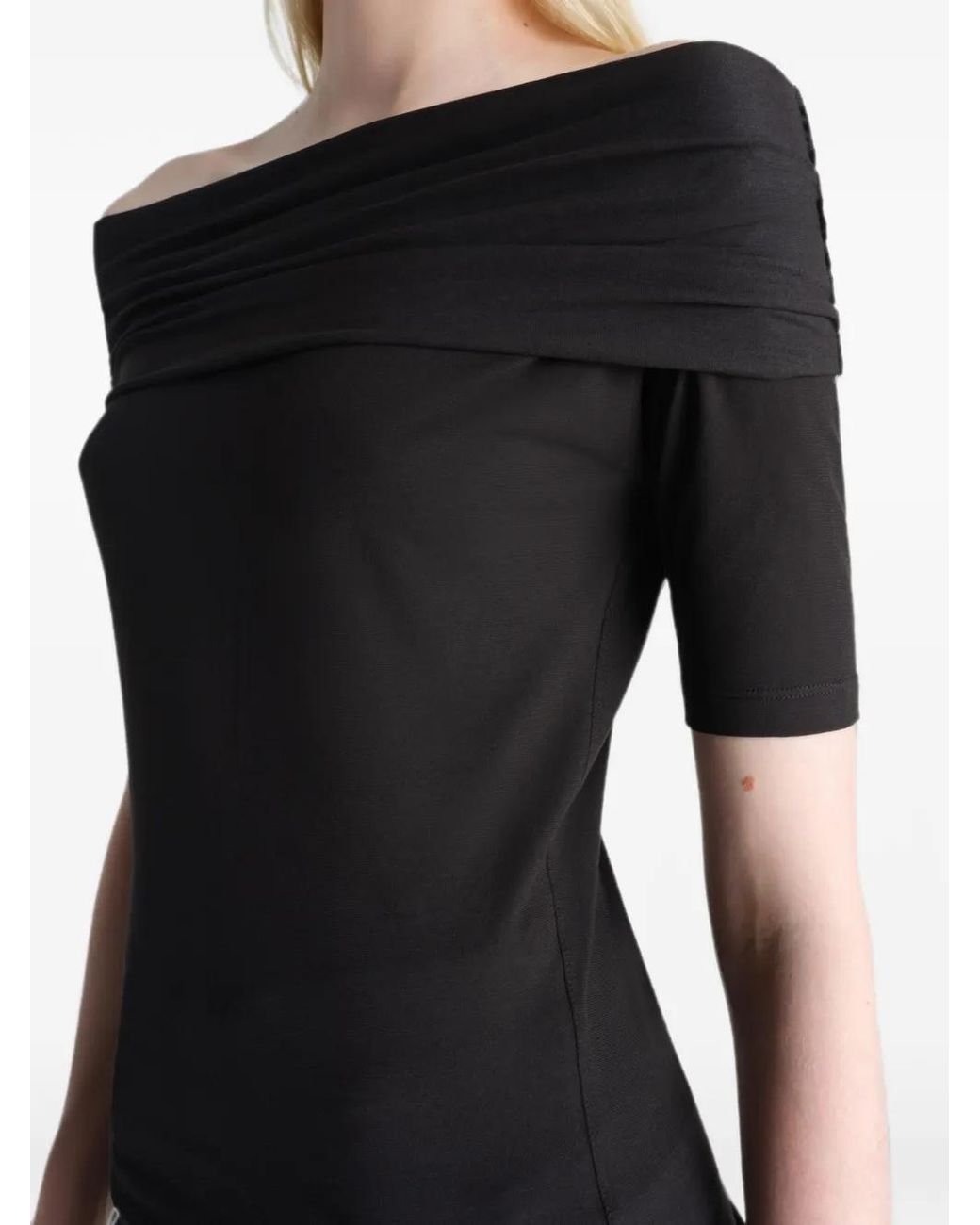 Lemaire Black Short-Sleeve T-Shirt