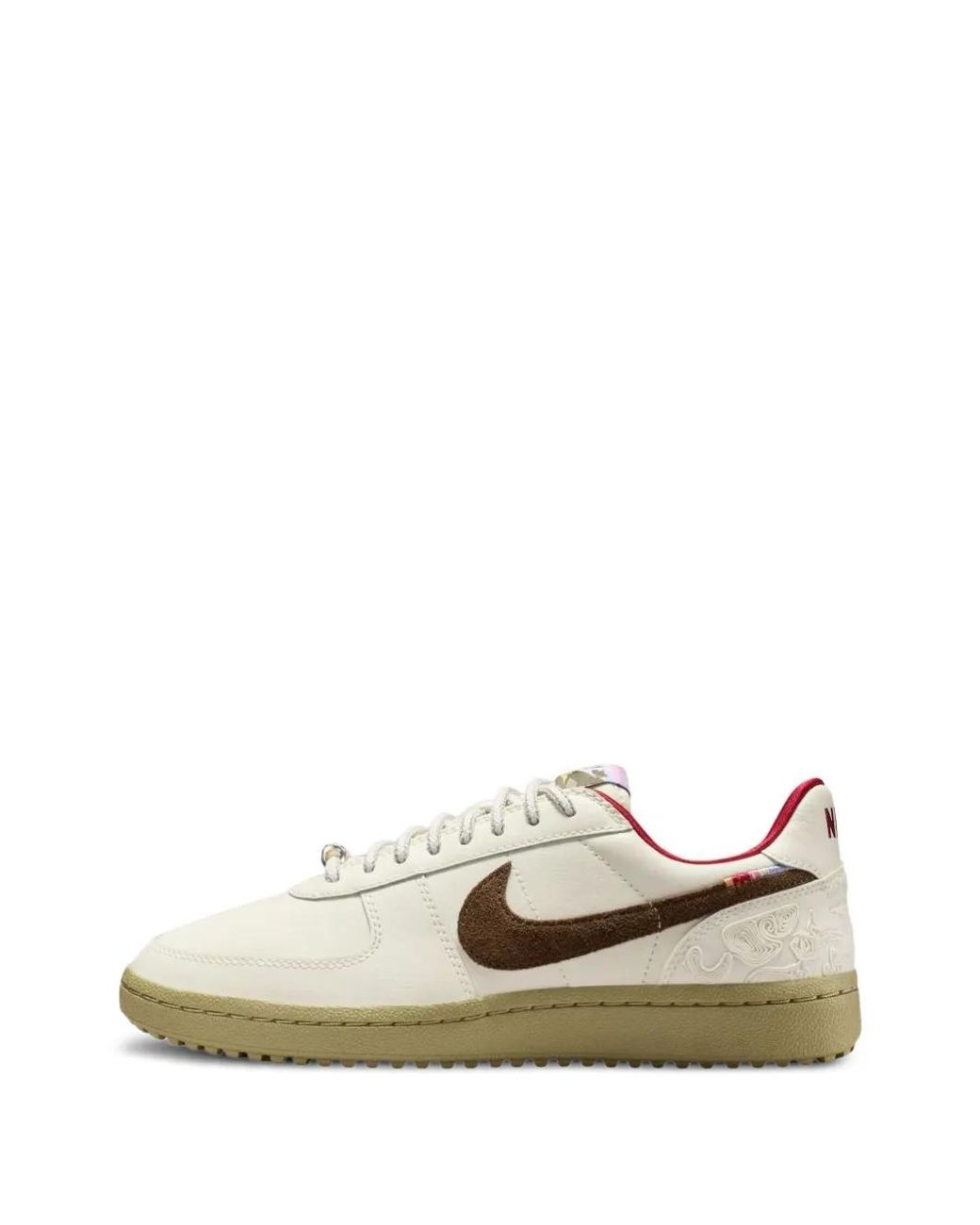 Nike White Baskets Field General Se Lny