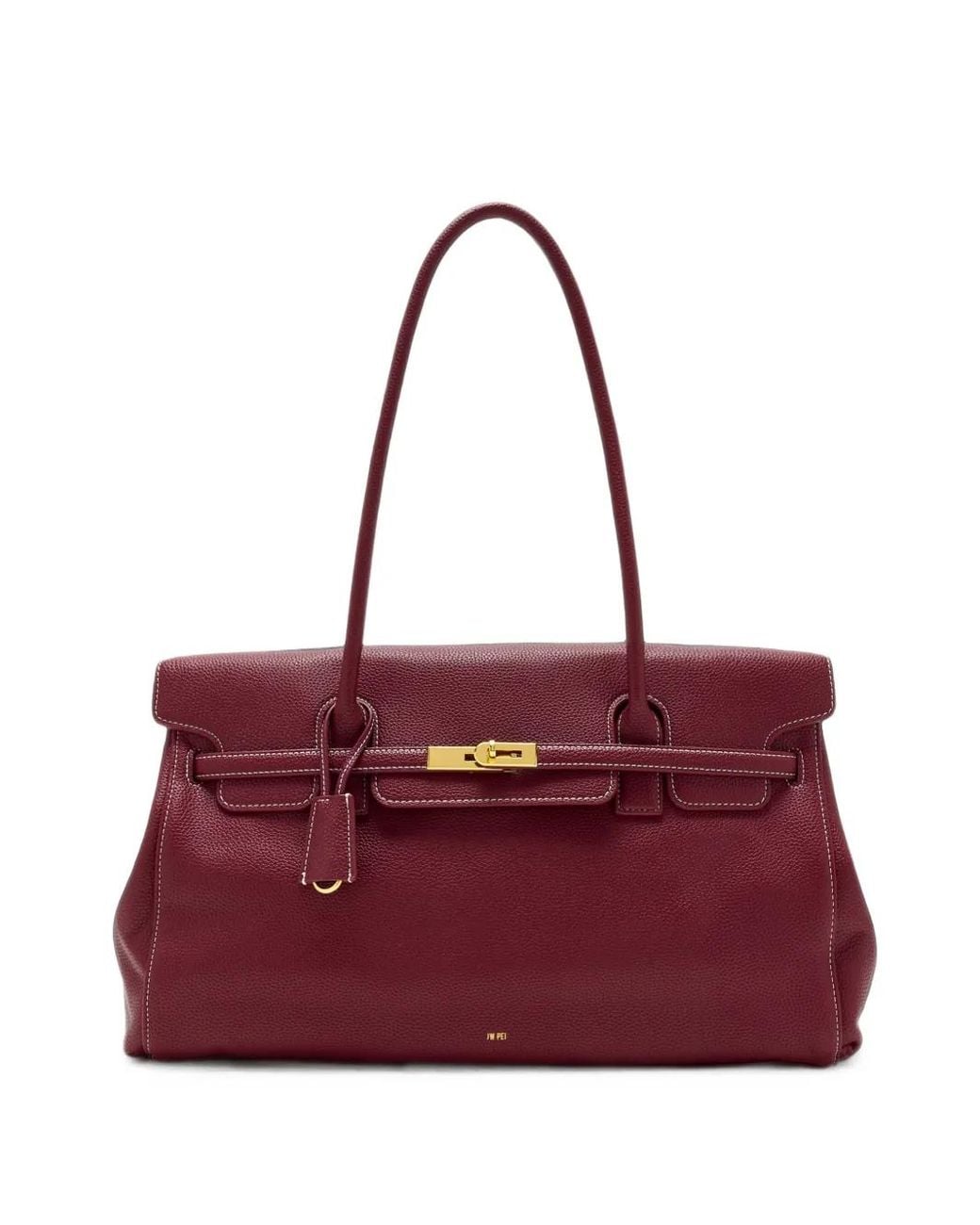 JW PEI Purple Yara Pebbled Shoulder Bag