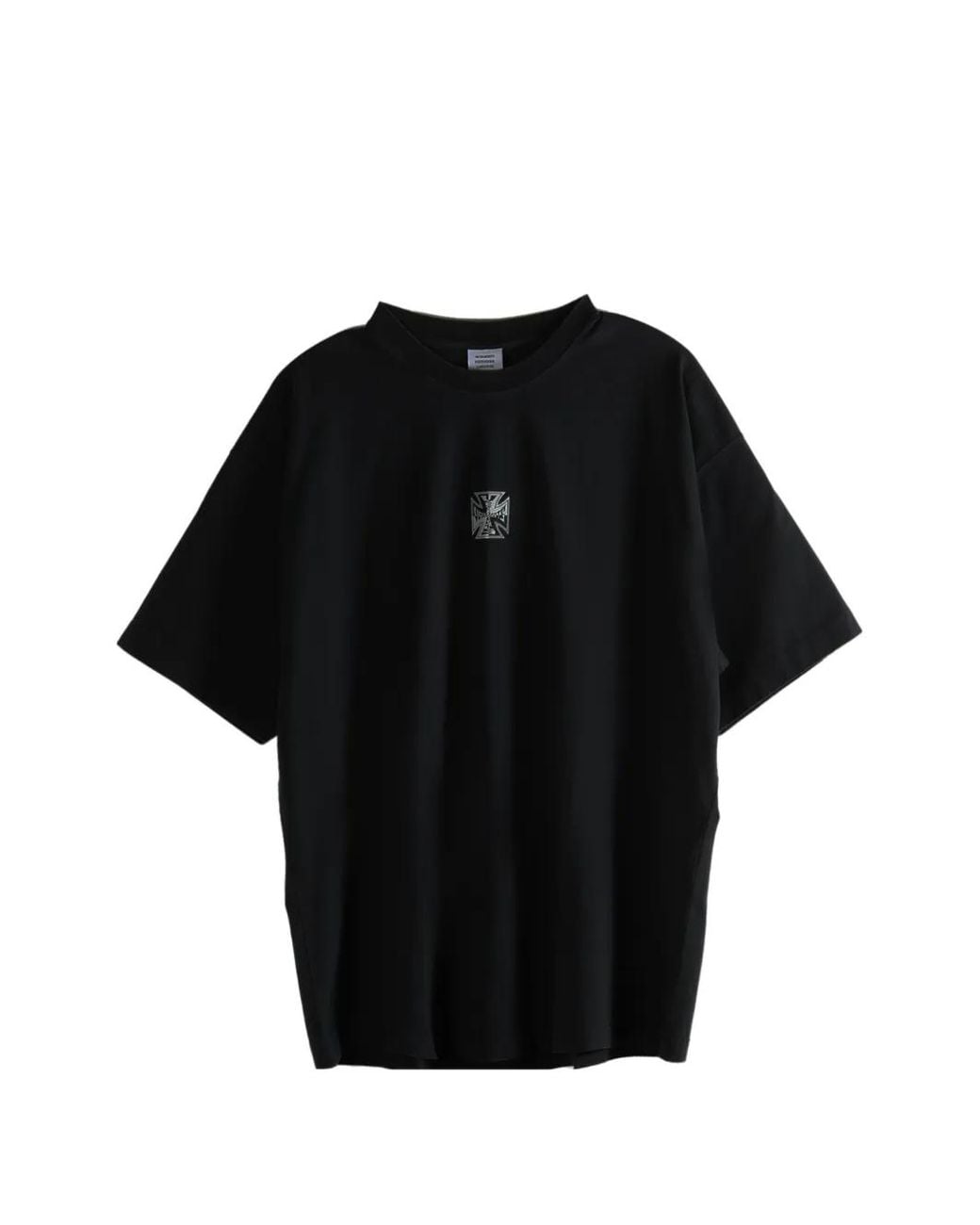 Vetements Black Graphic T-Shirt for men