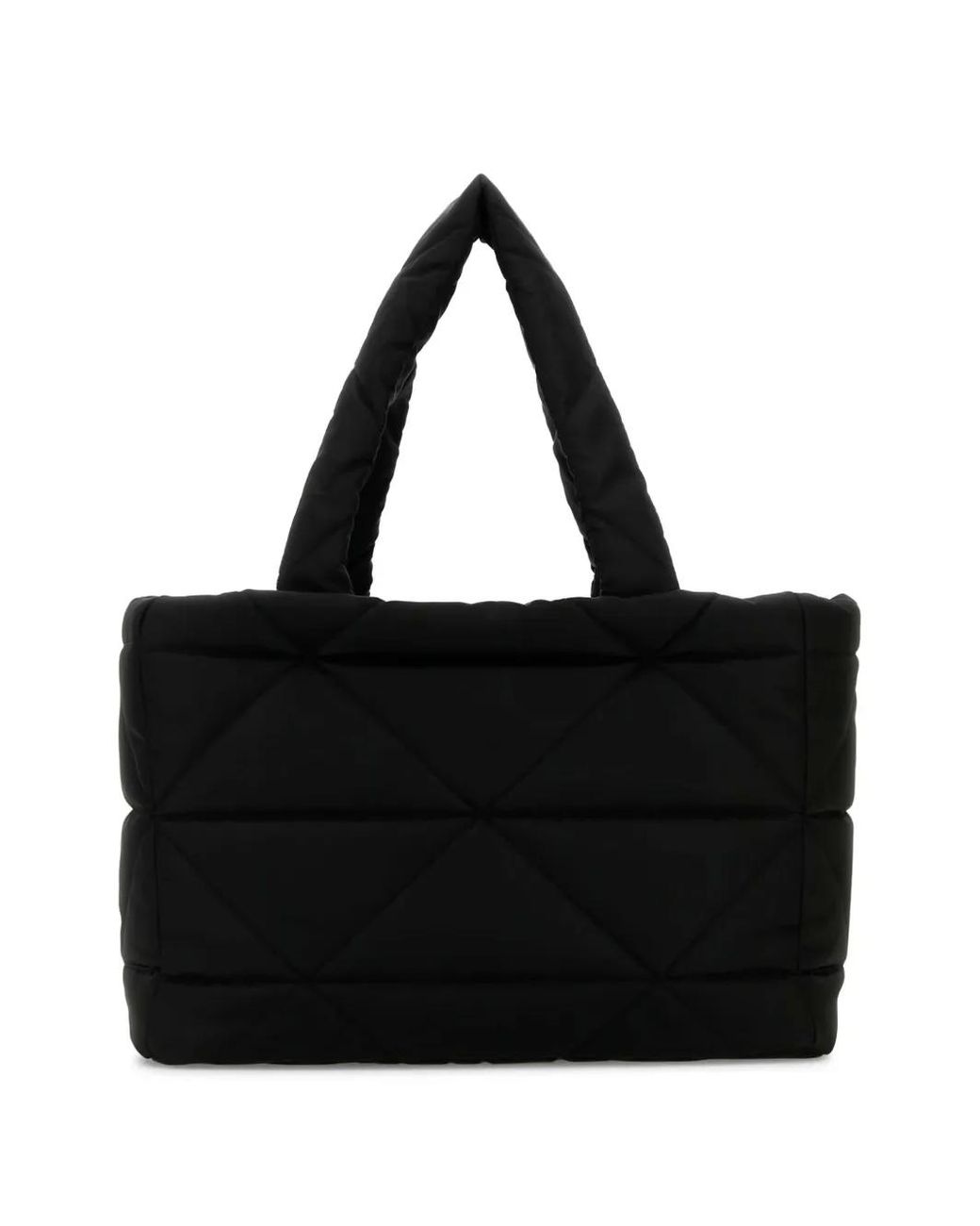 Prada Black Padded Shoulder Bag for men