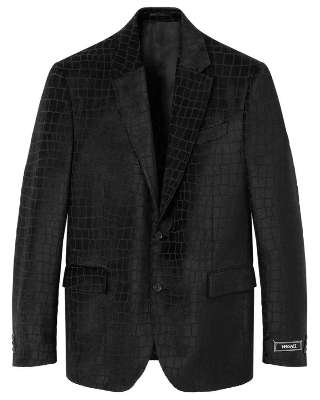 versace-black-Crocodile-effect versace-black-Crocodile-effect