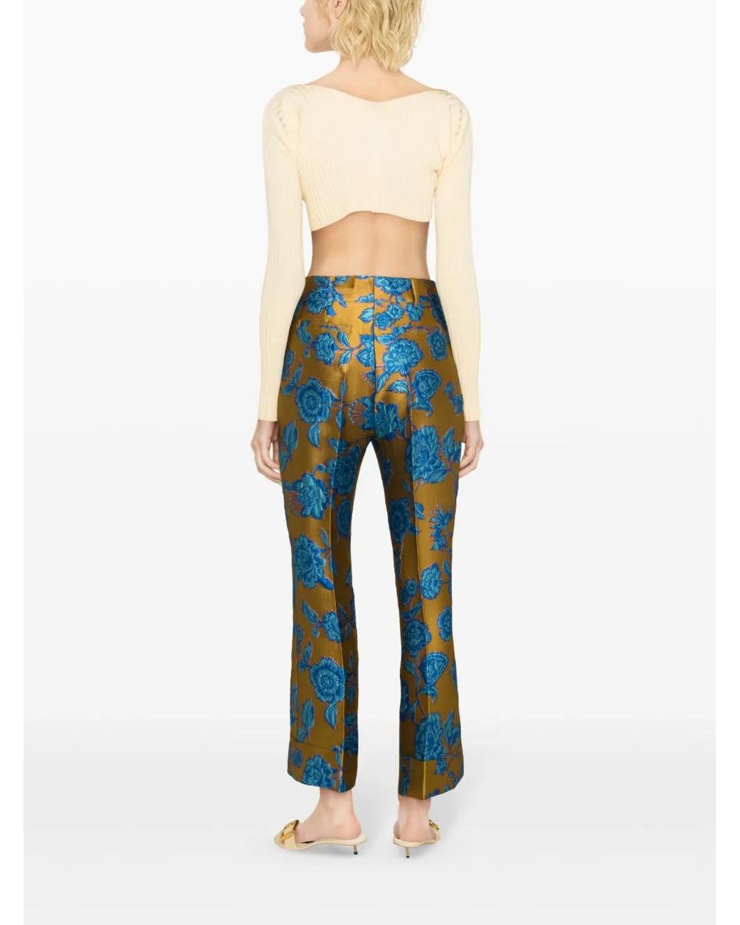 LaDoubleJ Blue Hendrix Tailored Trousers
