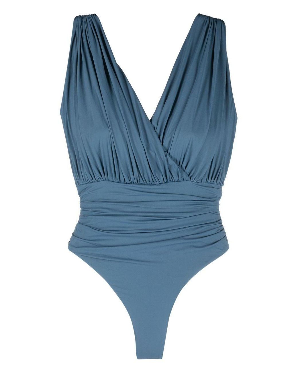 Bañador fruncido de Marysia Swim de color Azul | Lyst