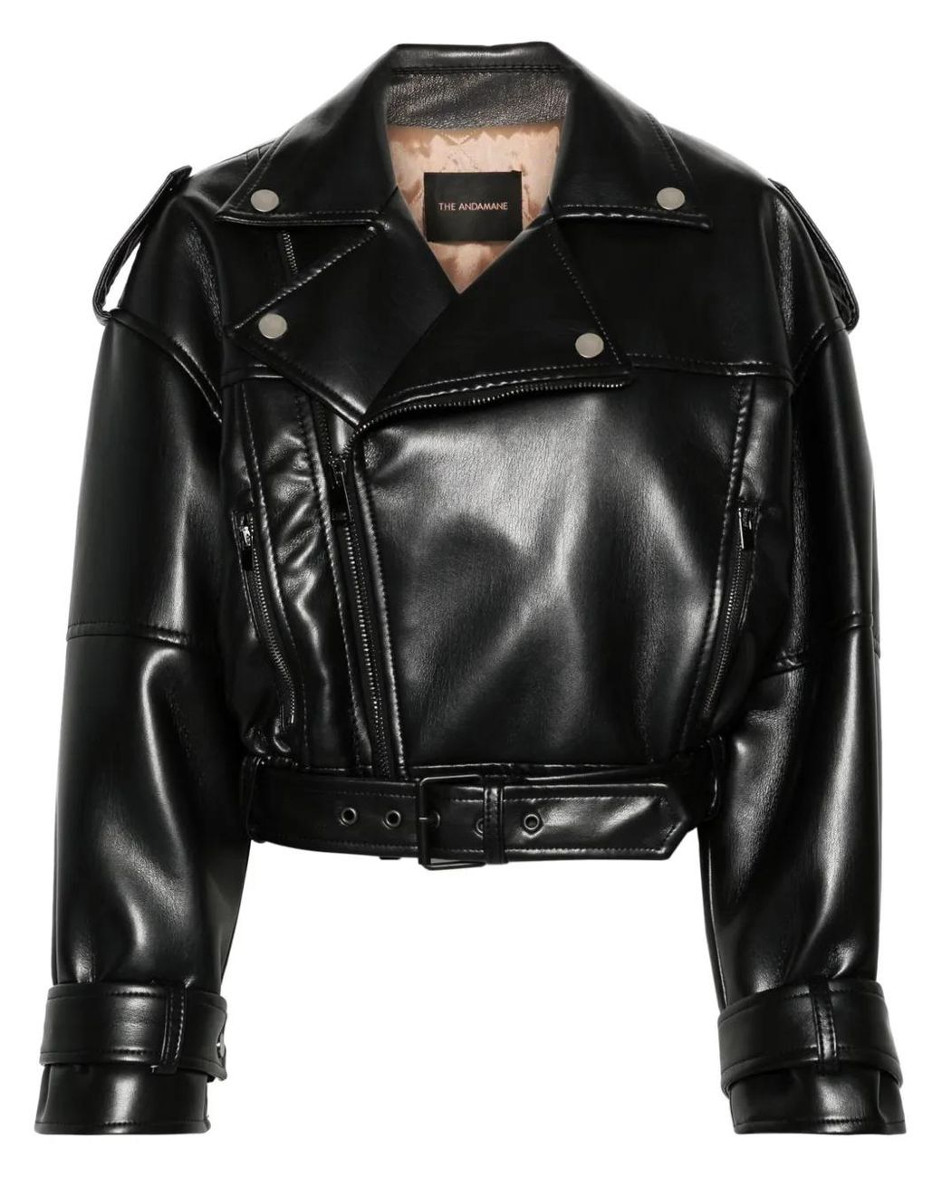 ANDAMANE Black Nova Cropped Jacket