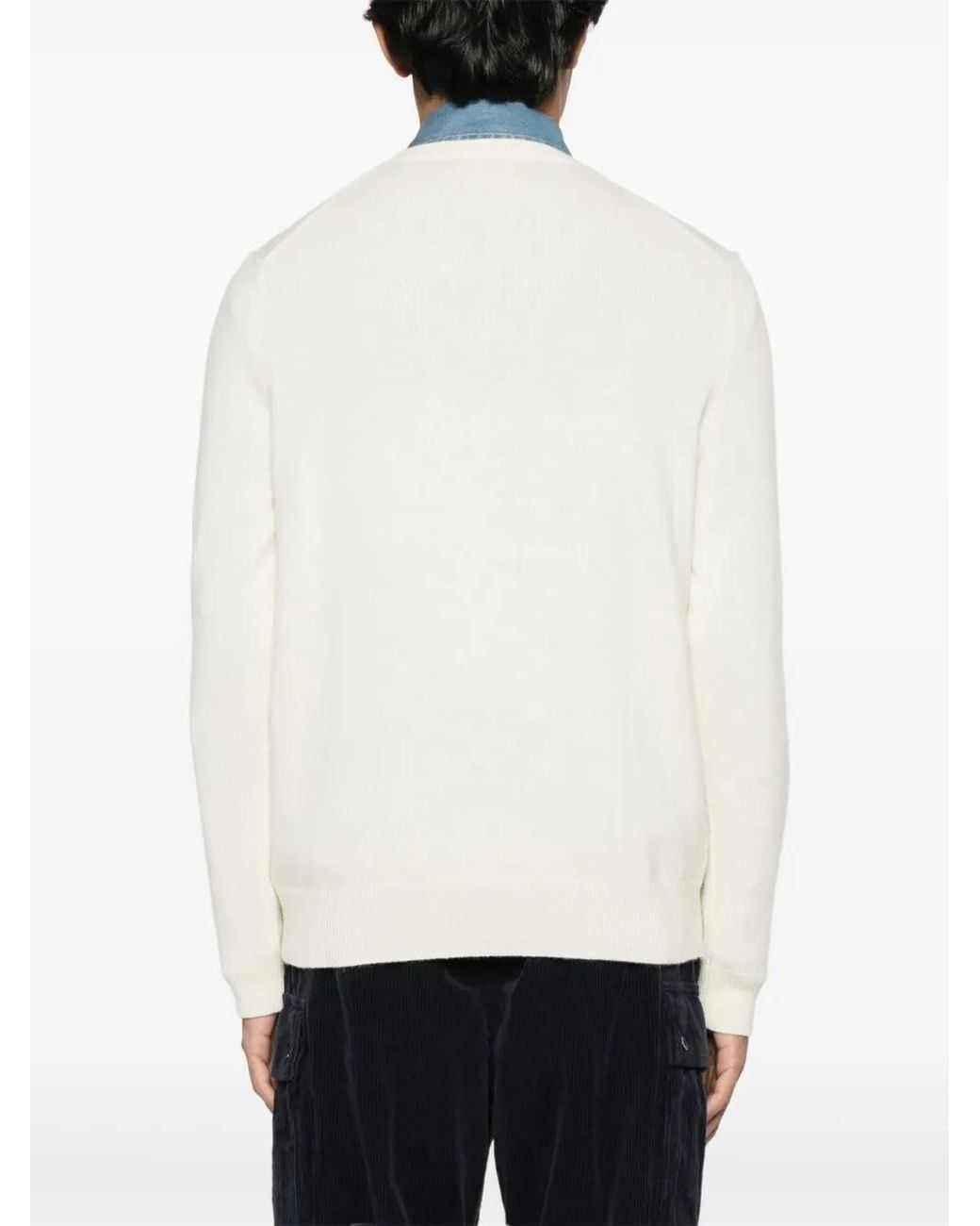 Polo Ralph Lauren Natural Polo Pony-Embroidered Sweater for men