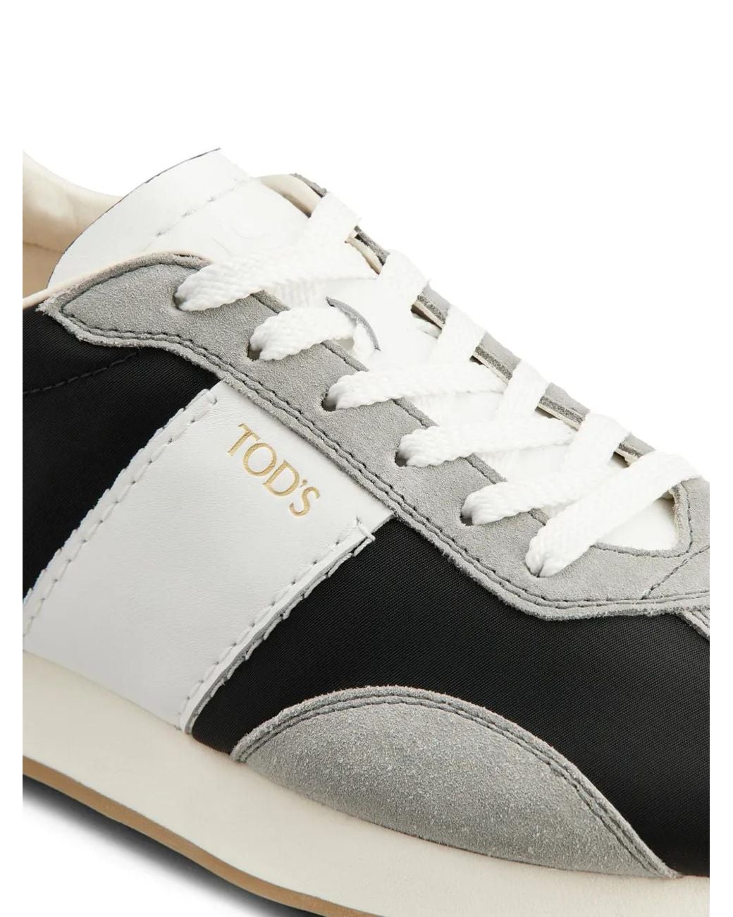 Tod's Multicolor Suede-Trimmed Sneakers