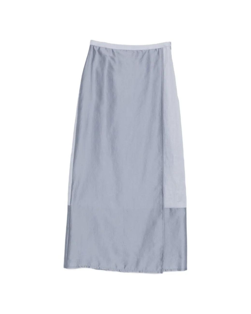 R2W Blue Amora Midi Skirt