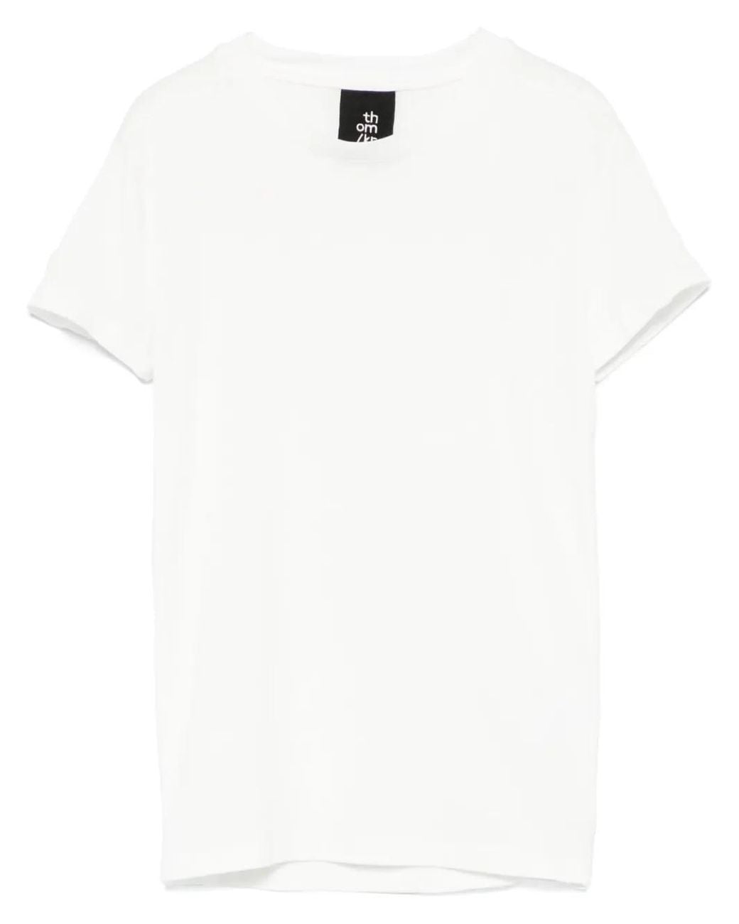 Thom Krom White Panelled T-Shirt