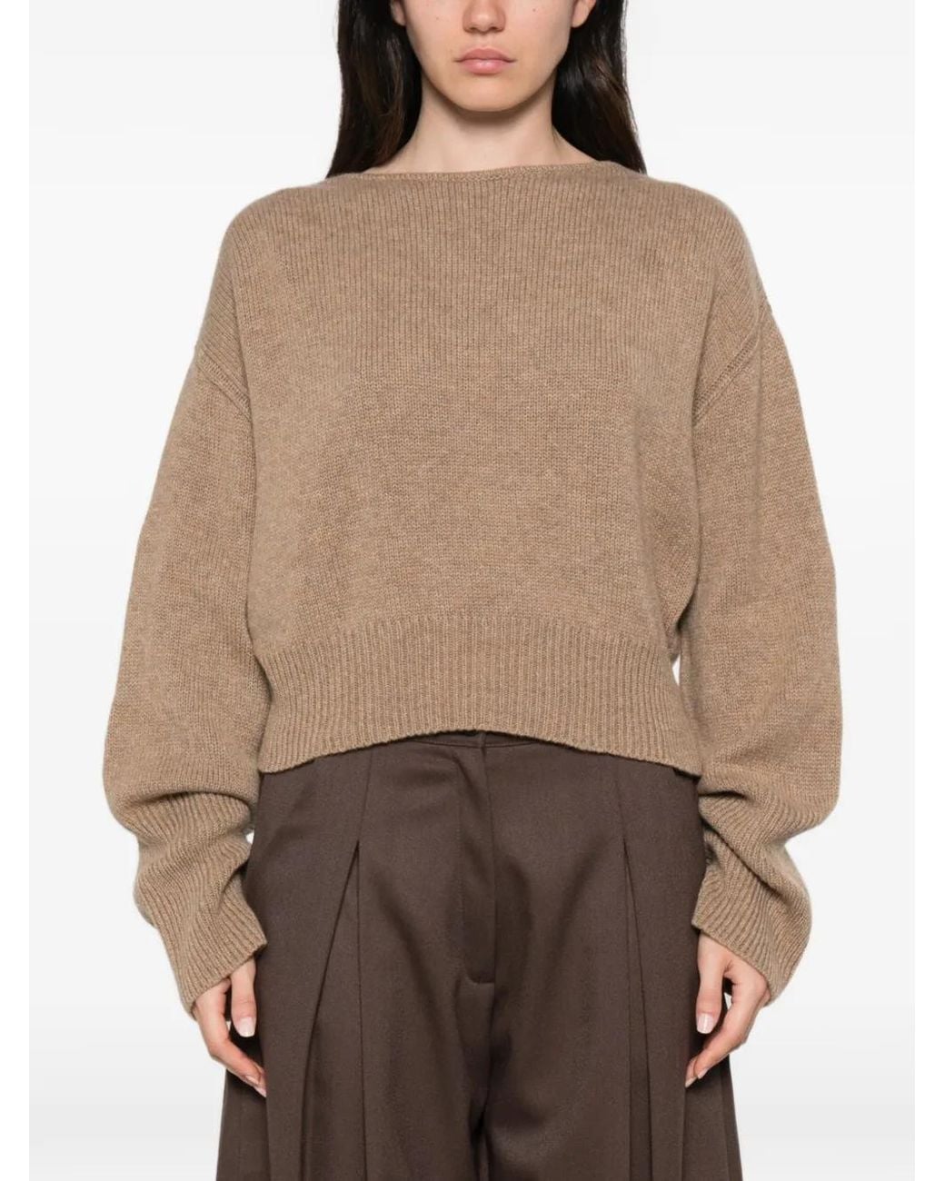 Ermanno Scervino Multicolor Open-Back Bow-Detail Sweater