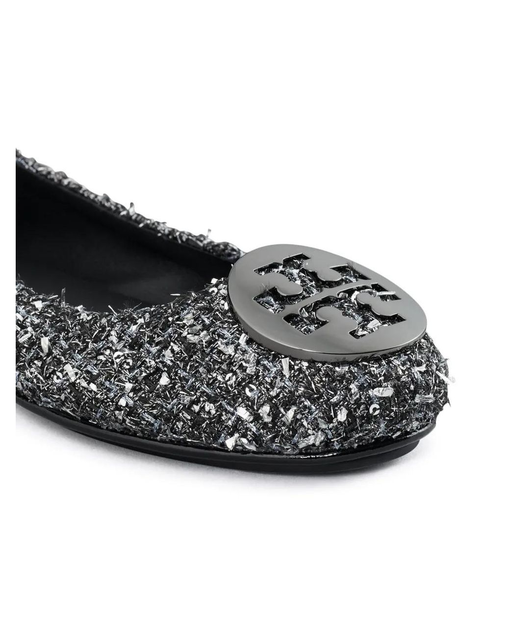 Tory Burch Black Minnie Travel Ballet