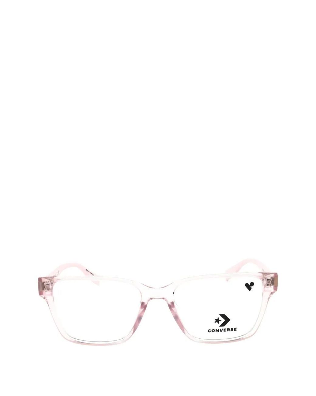 Gafas Con Montura Rectangular Converse de color White