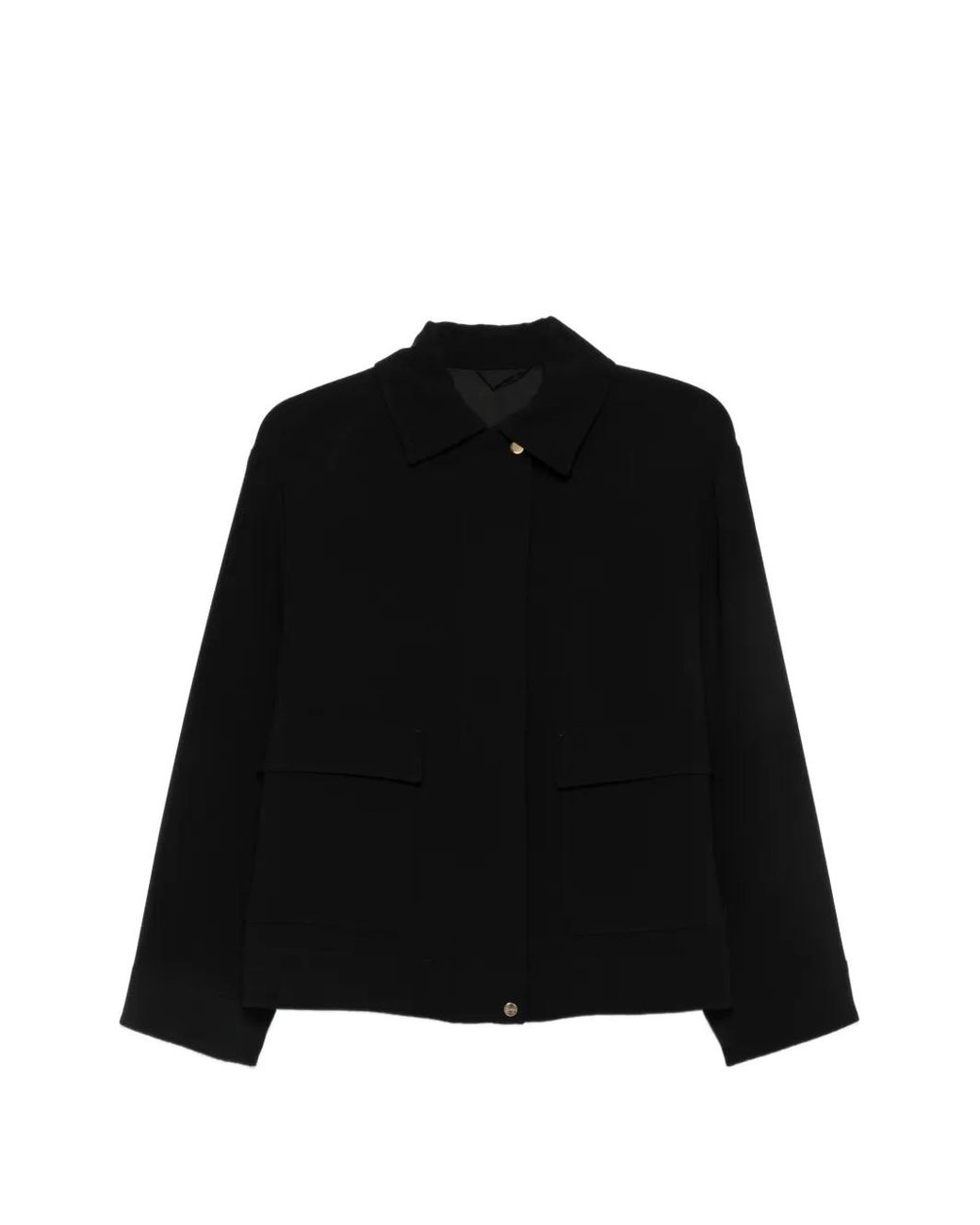 Giacca Con Tasca E Zip di Max Mara in Black