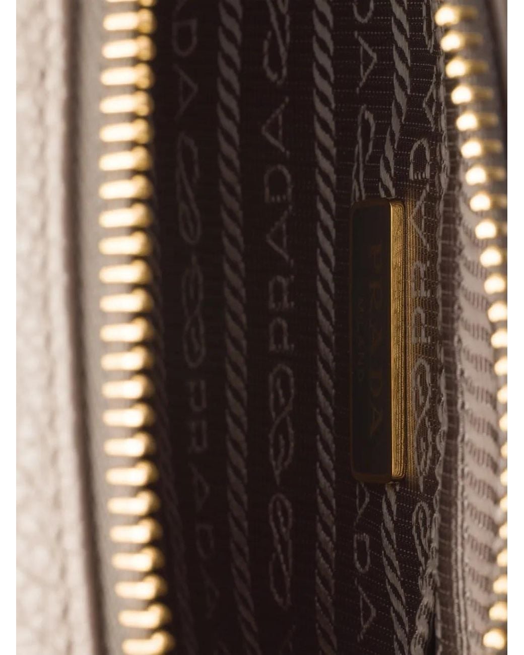 Prada Brown Mini Leather Shoulder Bag