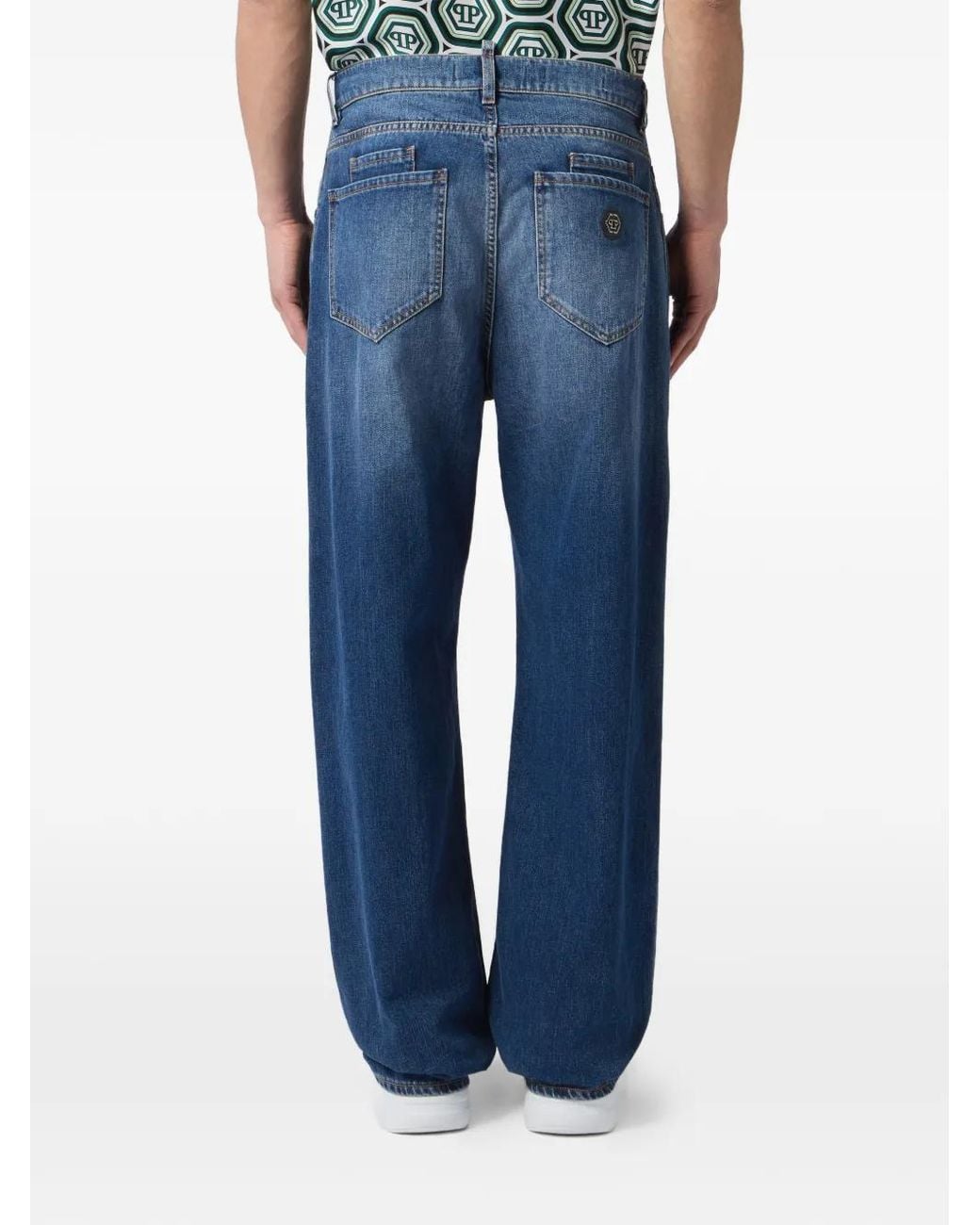 Philipp Plein Blue Jean Rockstar Basic for men