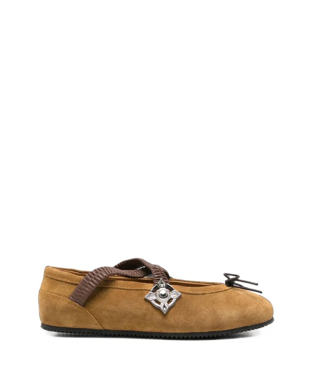 Toga White Pulla Ballet Flats