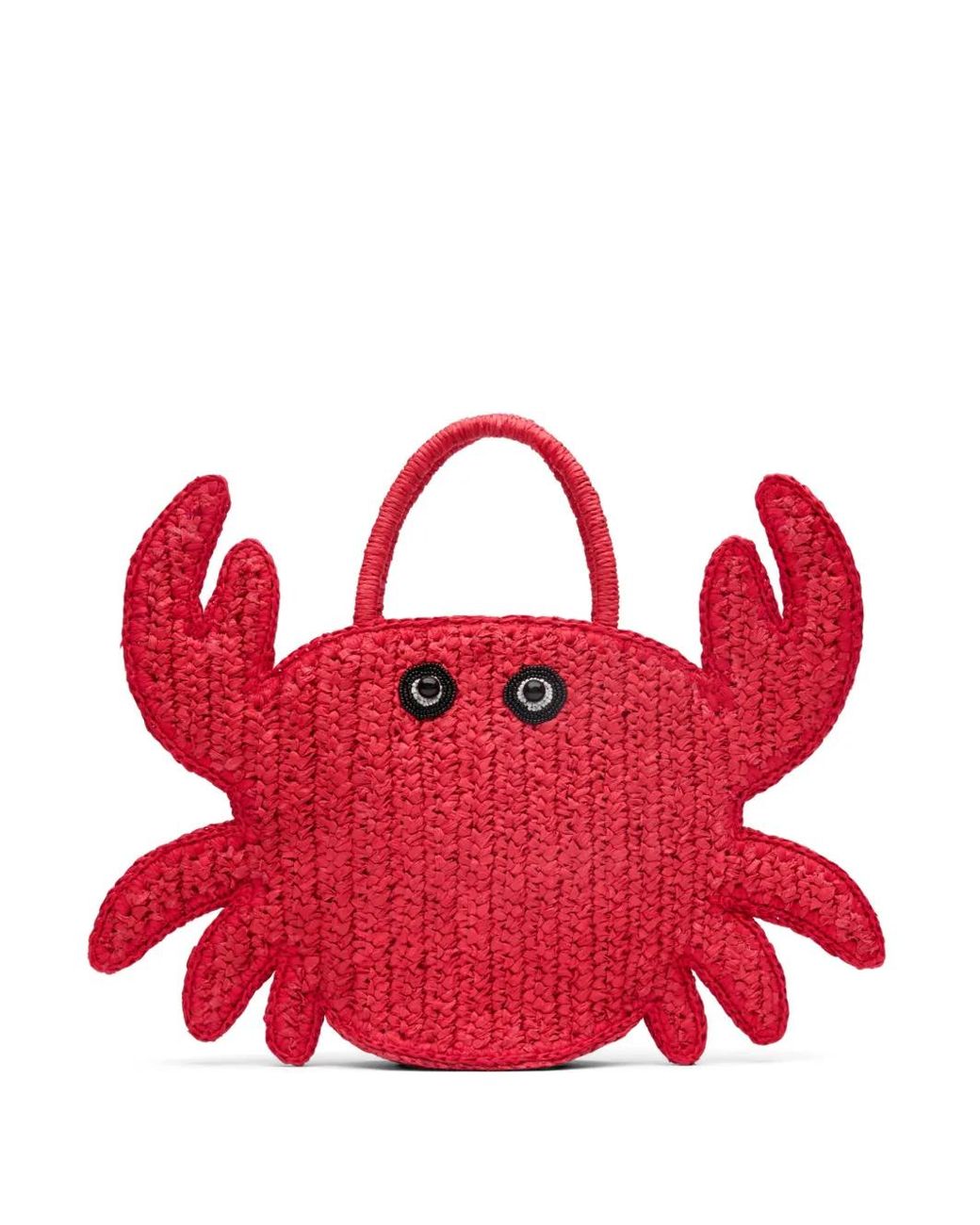 Simon Miller Red Crab Woven Mini Bag