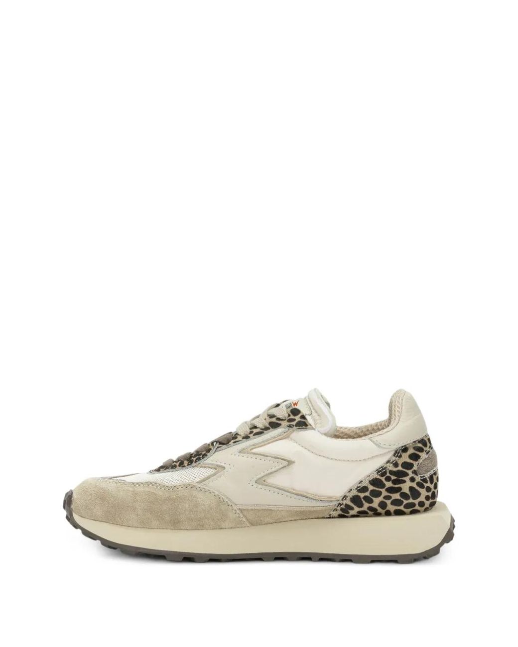 Sneakers Con Inserti Leopardati di Moa Concept in White
