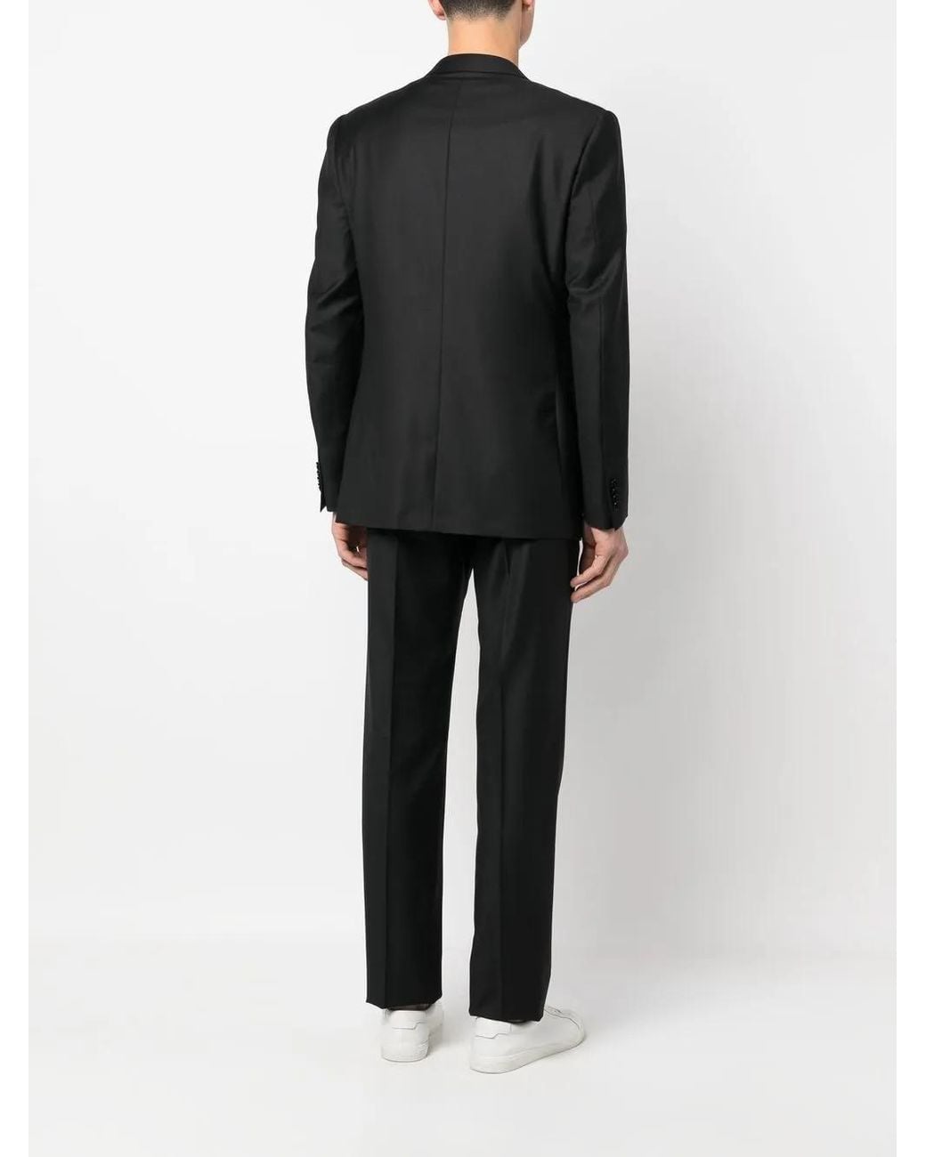 Zegna Black Trofeo Wool Single-Breasted Suit for men