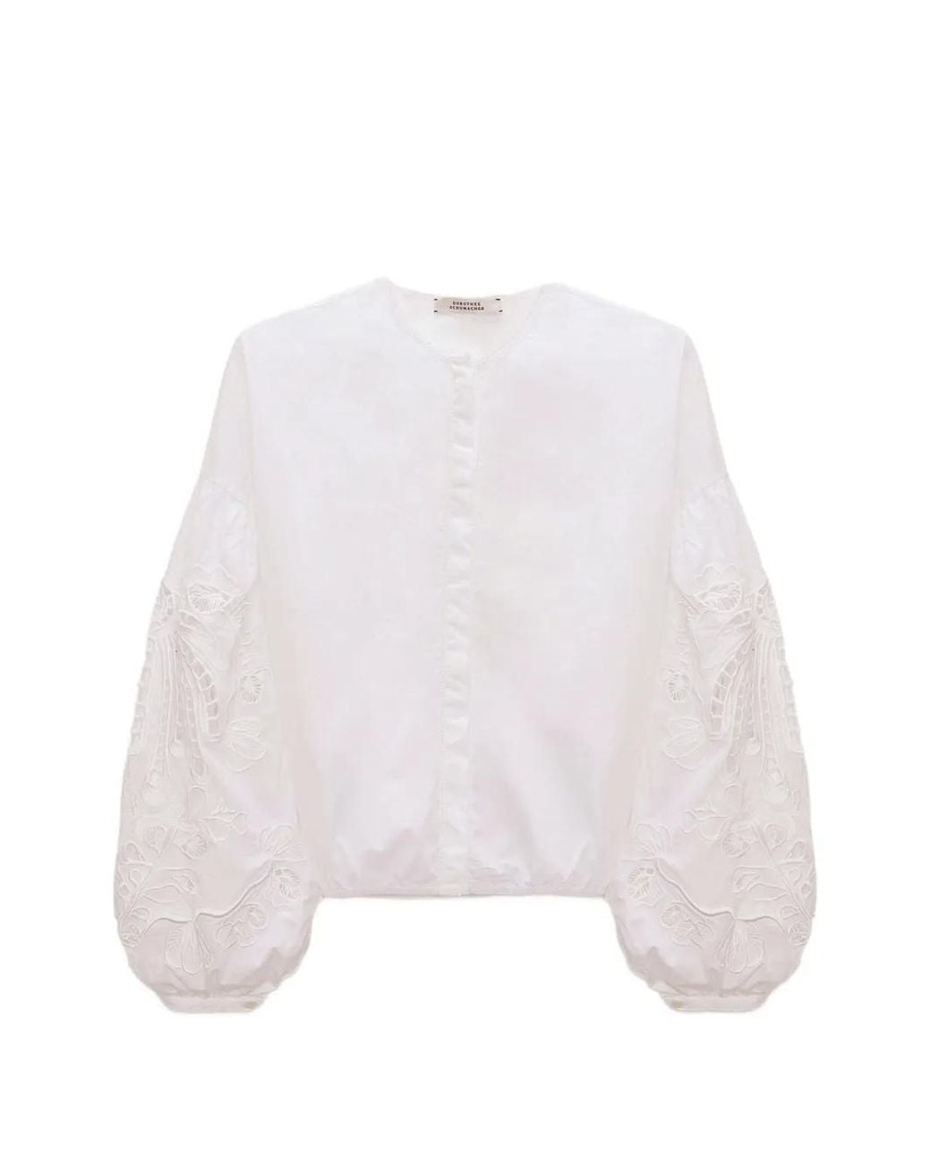 Dorothee Schumacher White Long-Sleeve Top