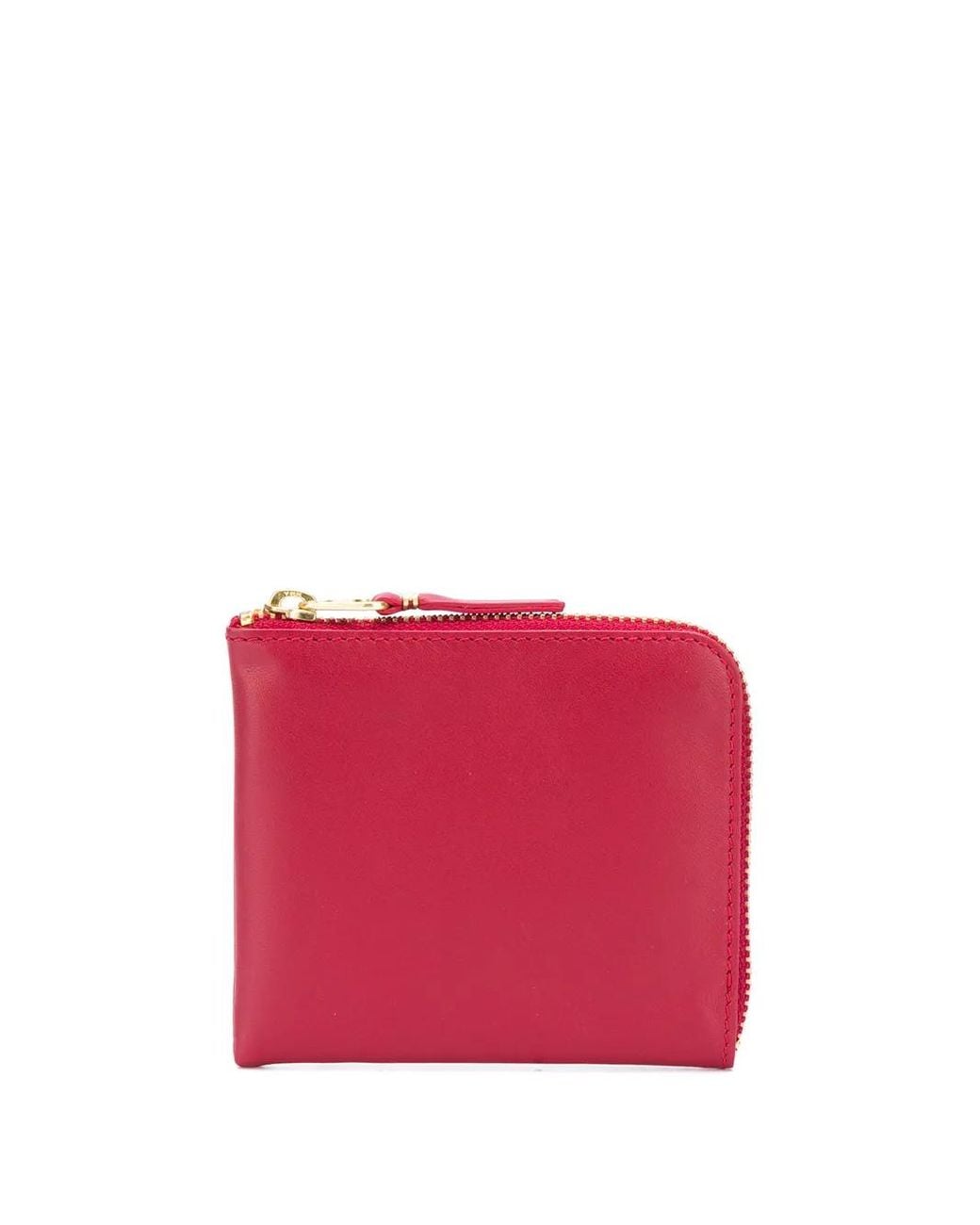 Comme des Garçons Red Small Zip-Around Wallet