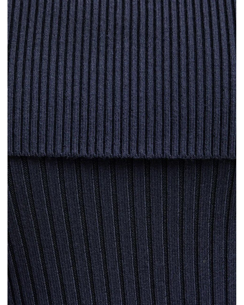 Guess Blue Shoulder Bows Sweater