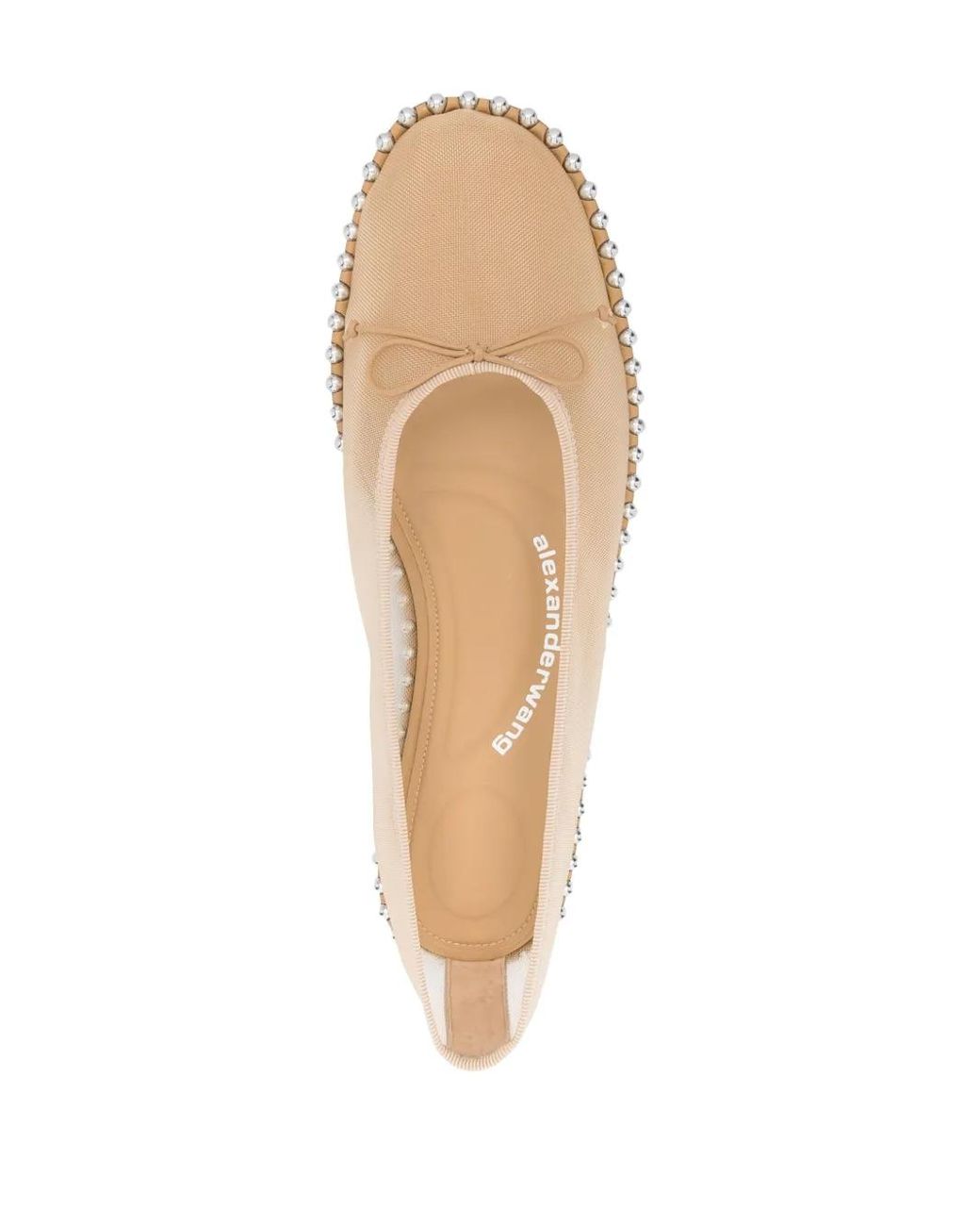 Alexander Wang Natural Lina Ballet Flats