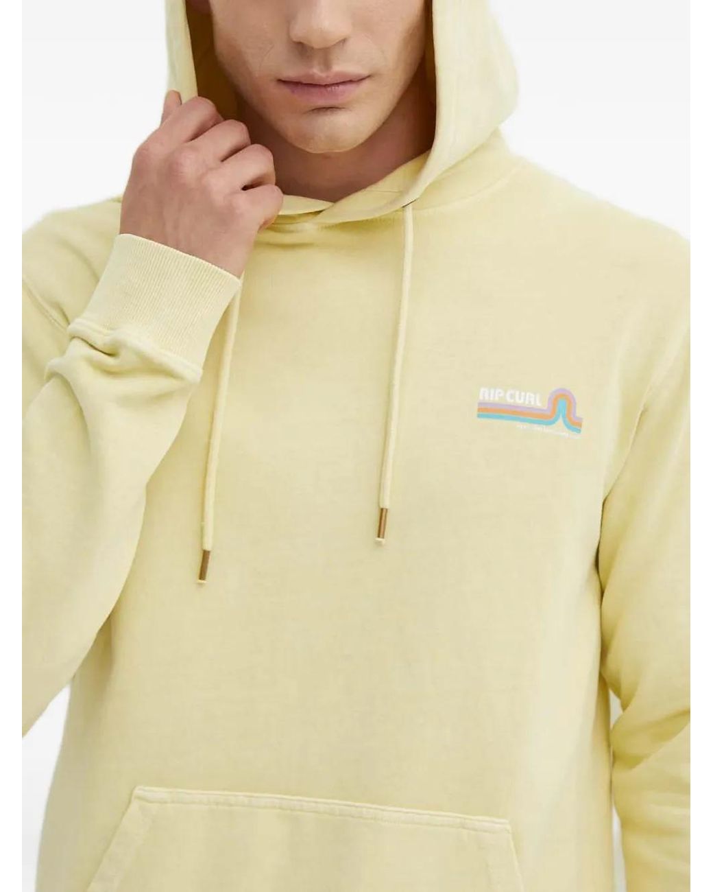 Rip Curl Natural Logo-Print Hoodie for men