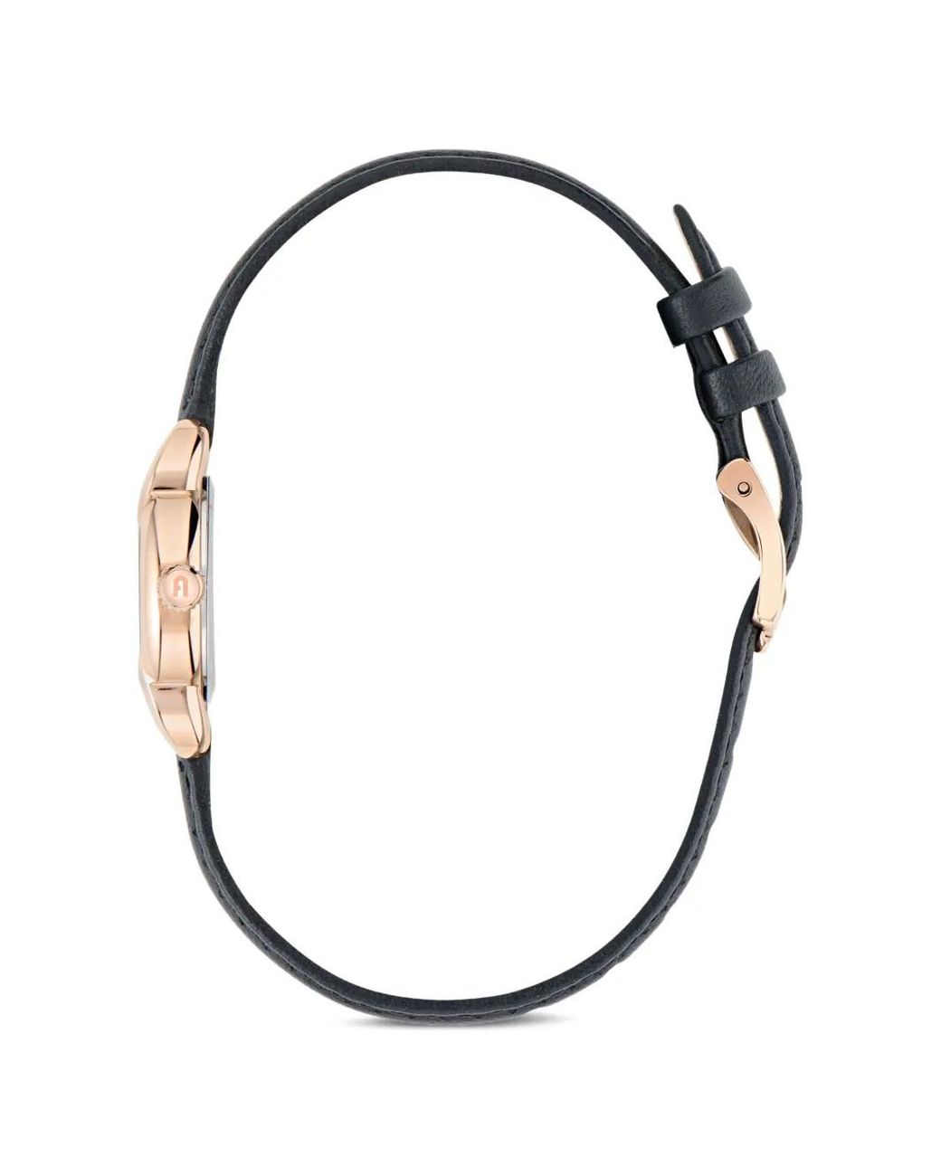 Furla Black Mini Shape 16Mm Watch
