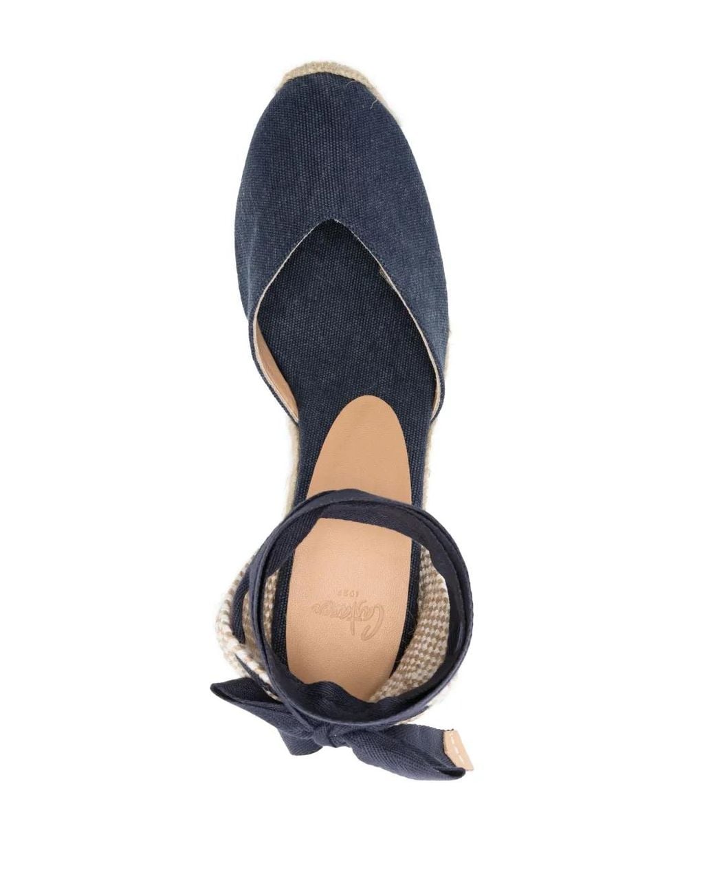 Castaner Blue Castaner Flat Shoes