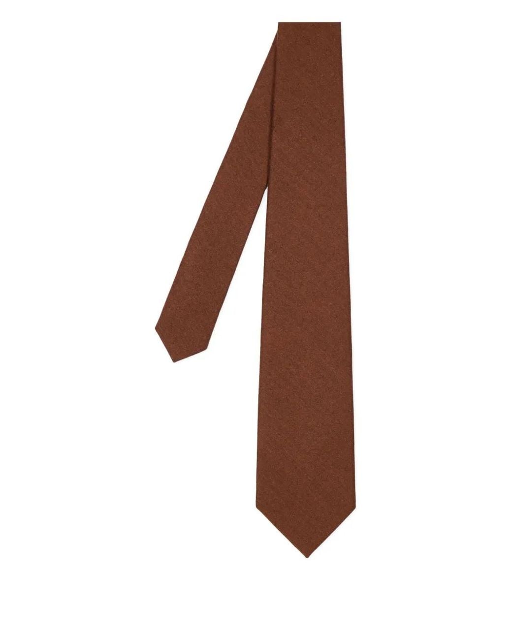 Paul Smith Brown Pointed-Tip Tie for men