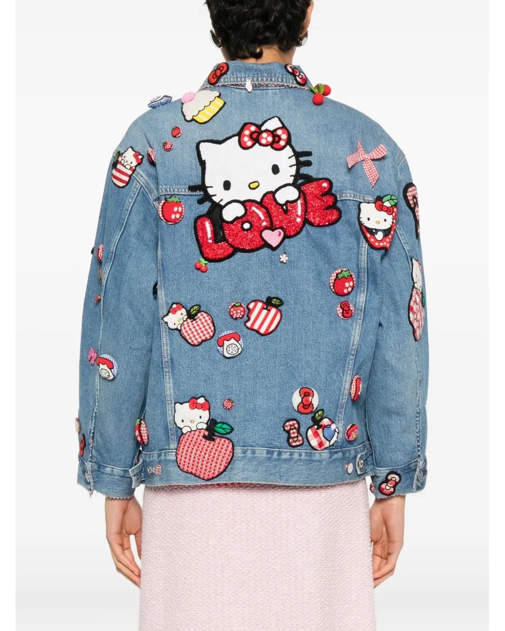 Péro Blue Embellished Jacket