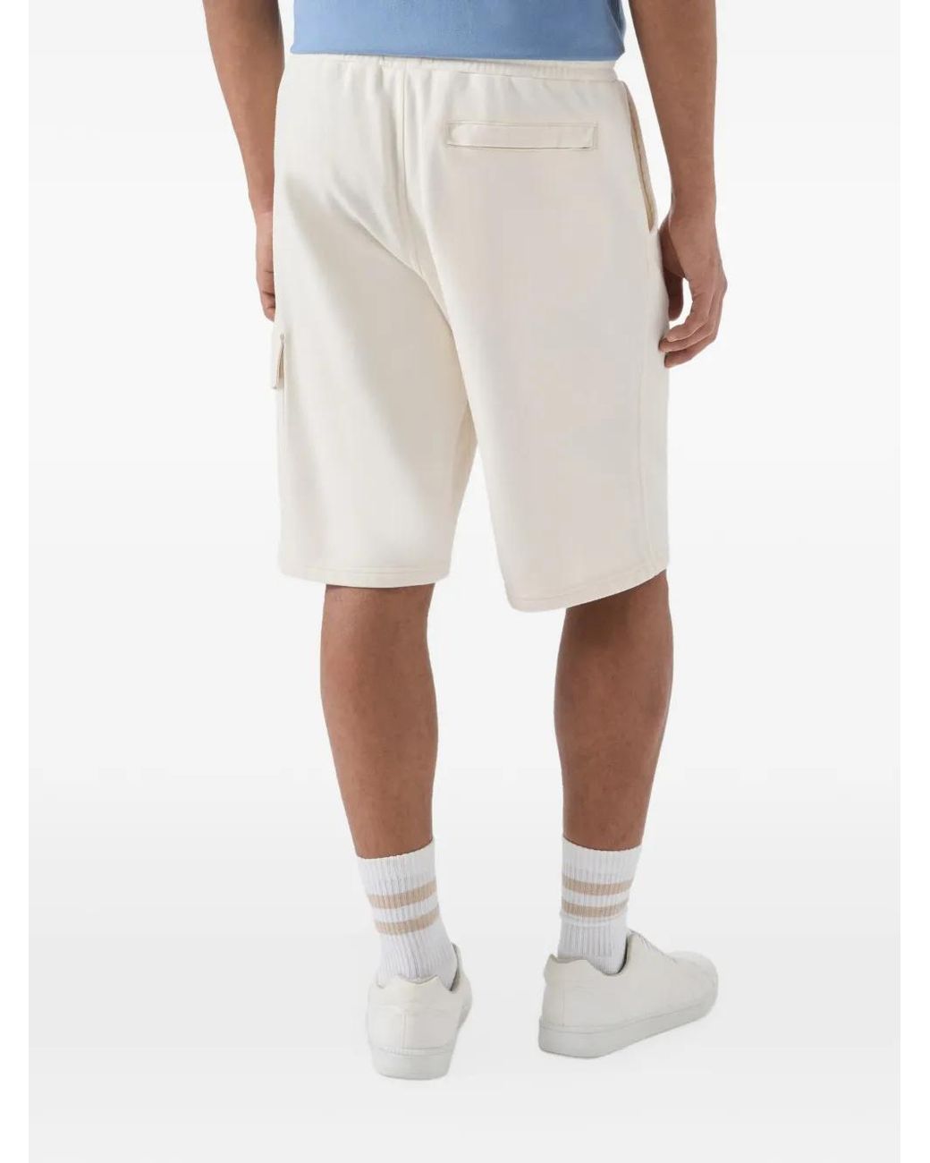 Mc2 Saint Barth White Short De Sport Argo for men