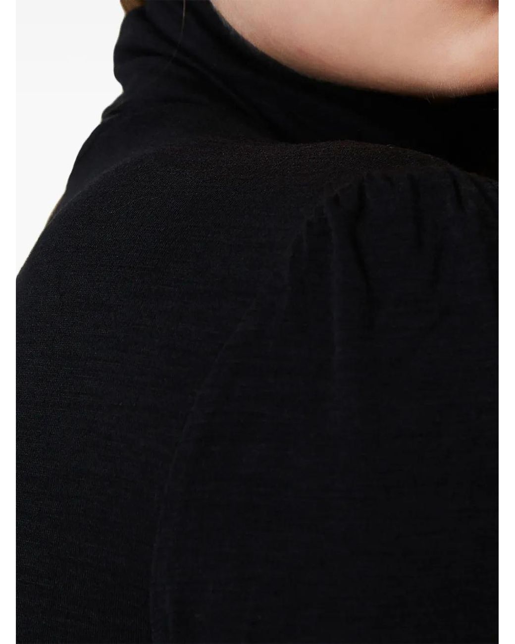 Twinset Black Logo-Charm T-Shirt