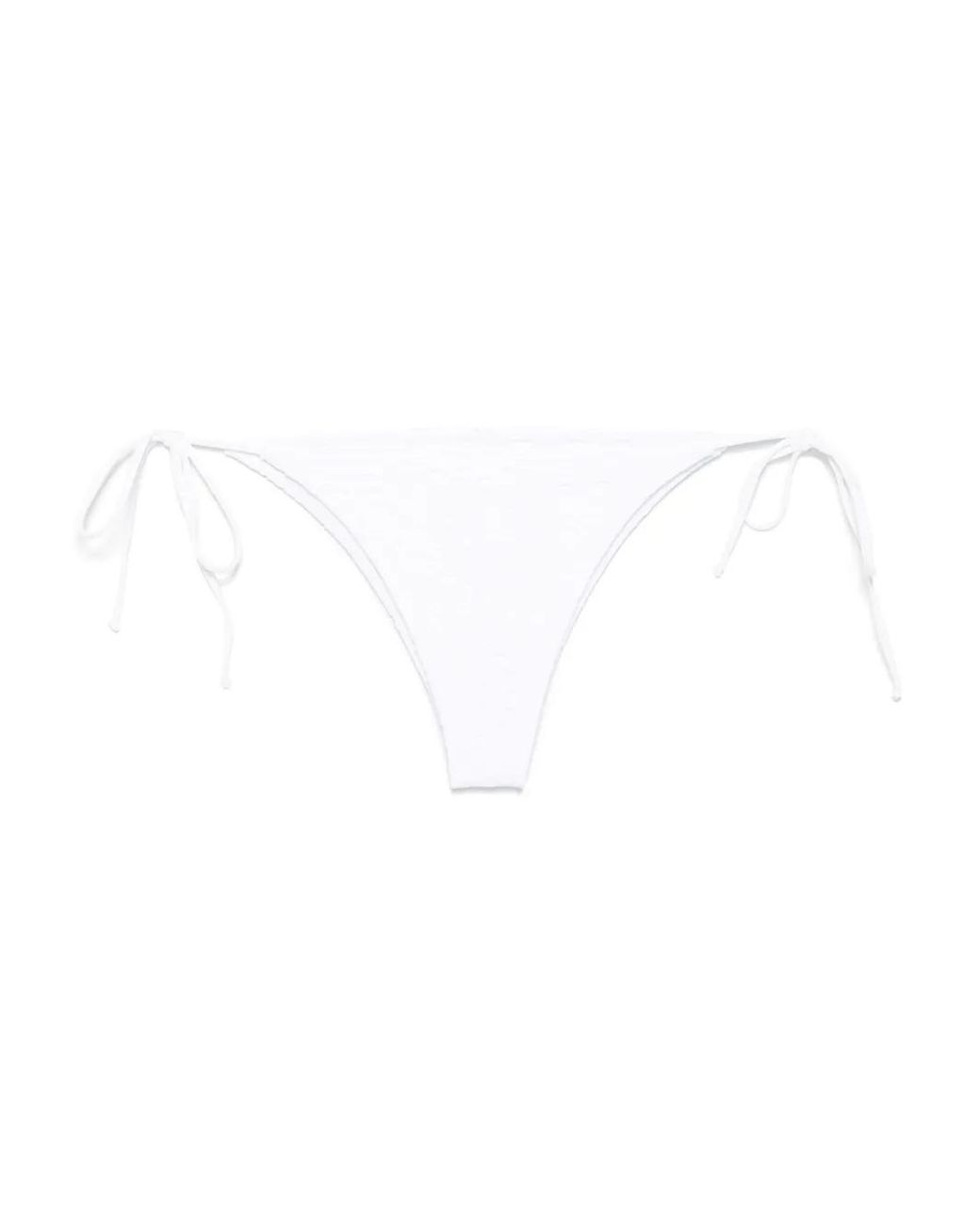 Mc2 Saint Barth White Marielle Bikini Briefs
