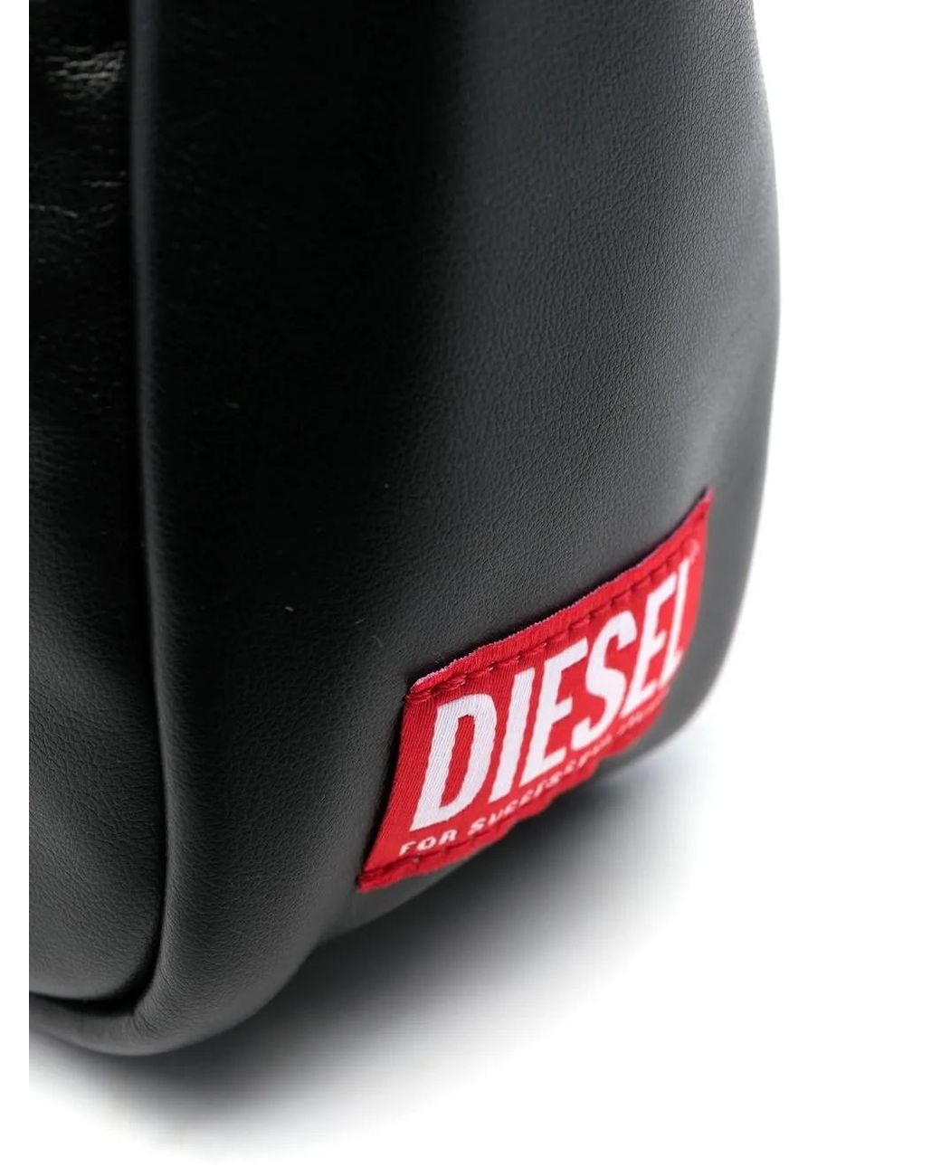 DIESEL Black Rave Faux-Leather Crossbody Bag for men