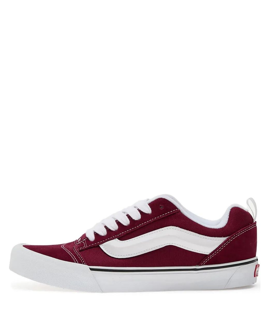 Vans Purple Knu Skool Leather Sneakers