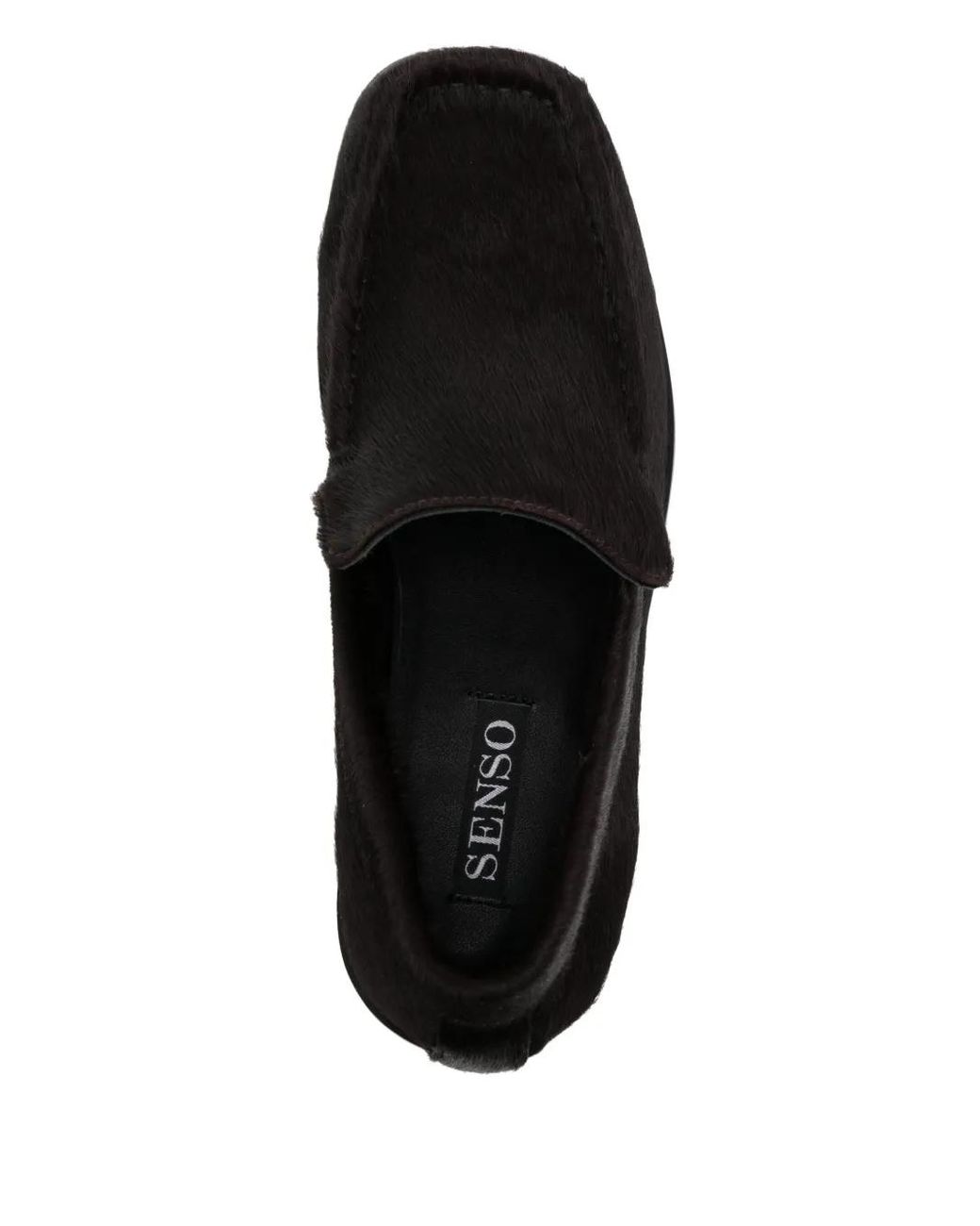 Senso Black Geneva Leather Loafers