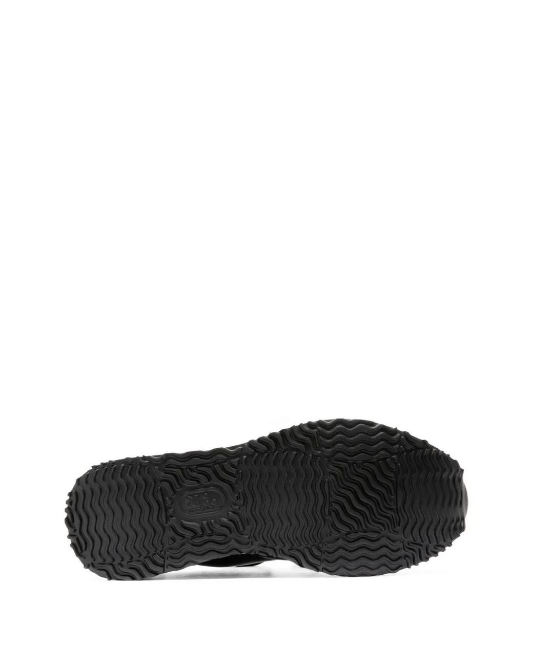 Officine Creative Black Solstice 101 Leather Sneakers
