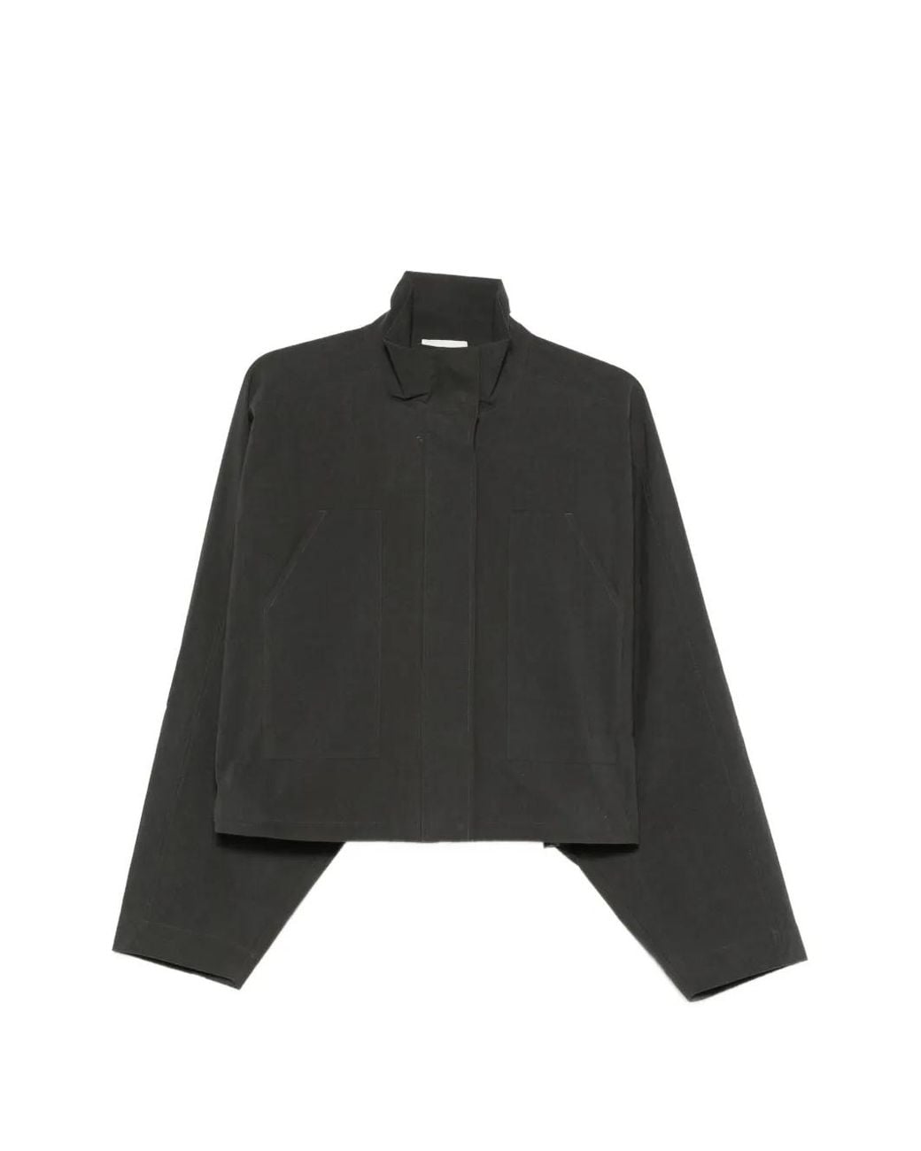 St. Agni Black Technical Cotton Carpenter Jacket