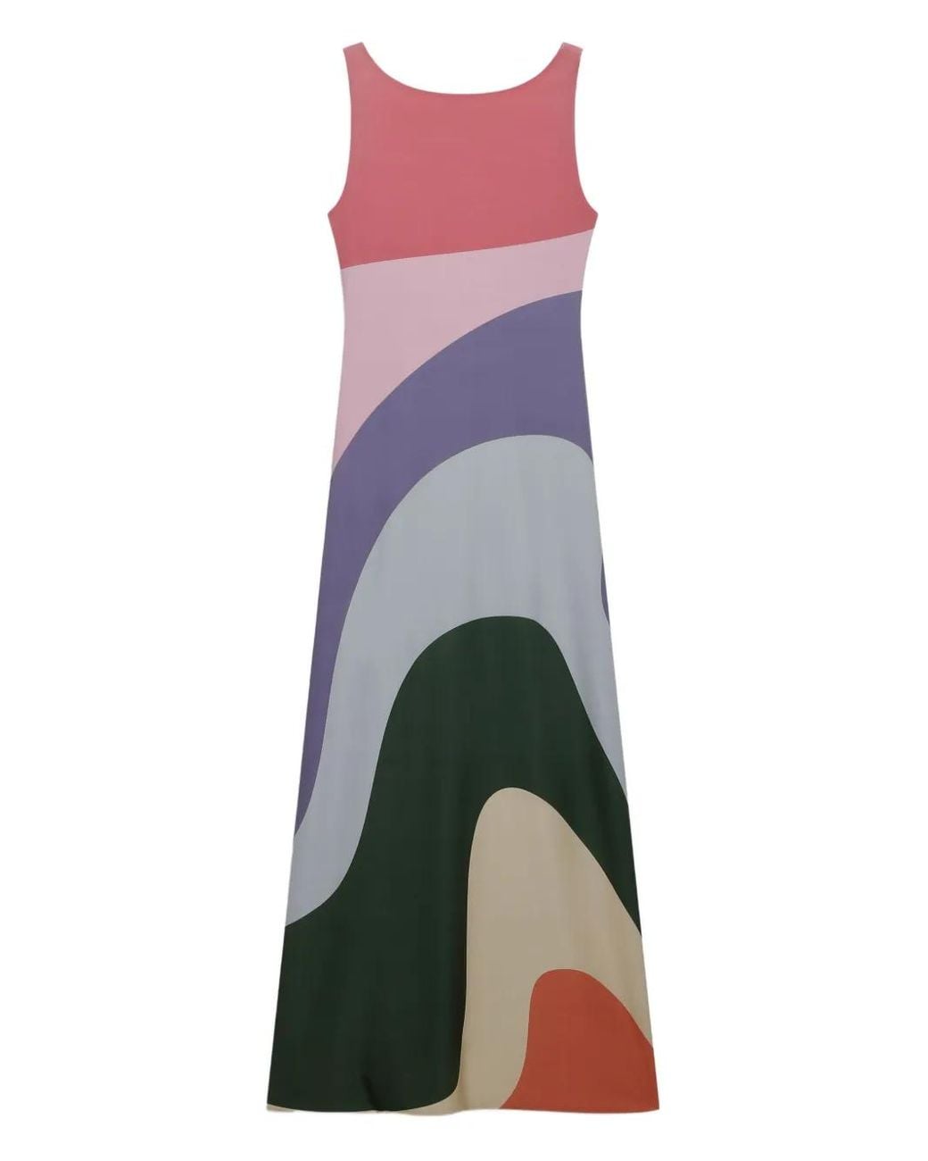 Gcds Pink Midi Dress