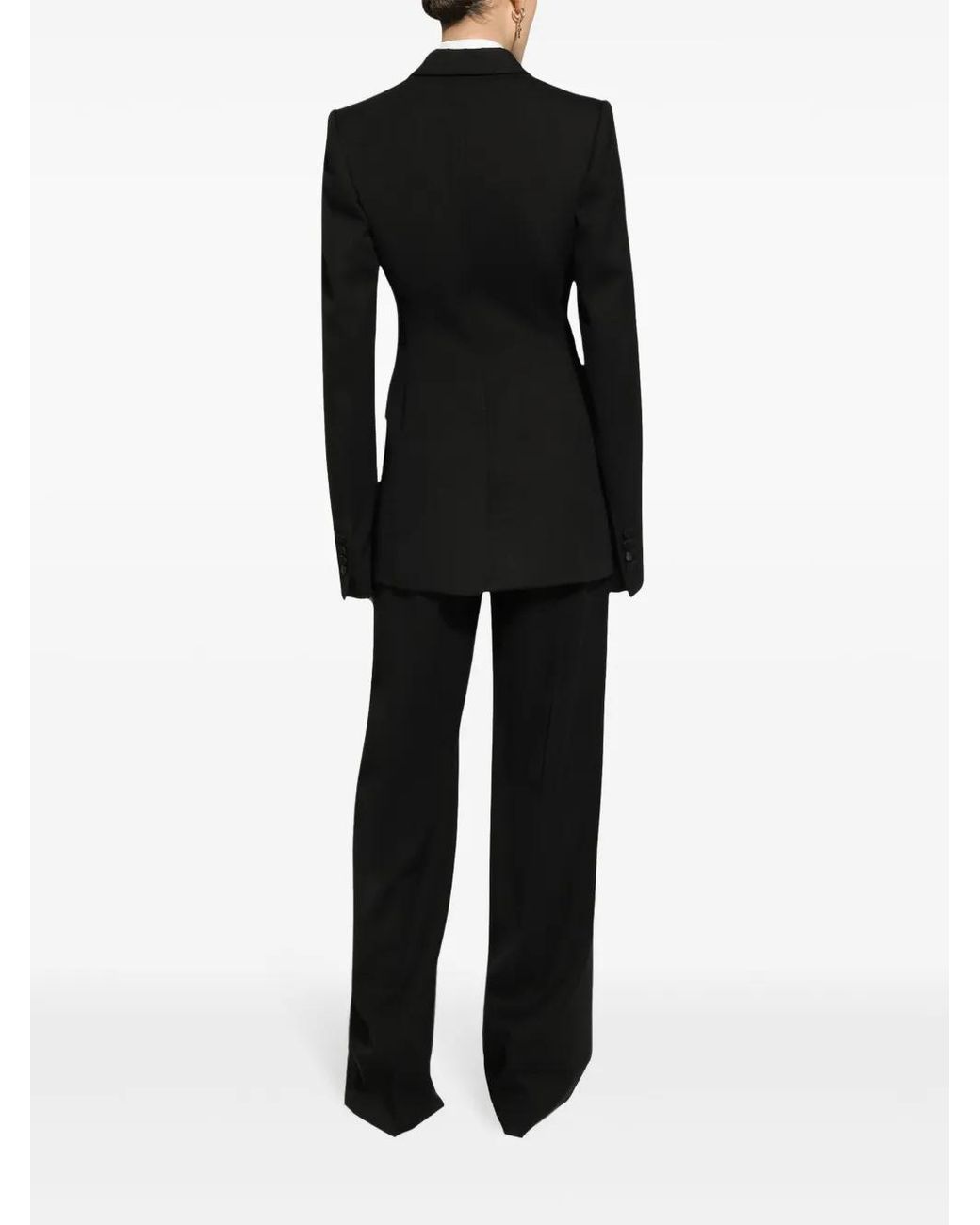 Dolce & Gabbana Black Blazer Doppiopetto