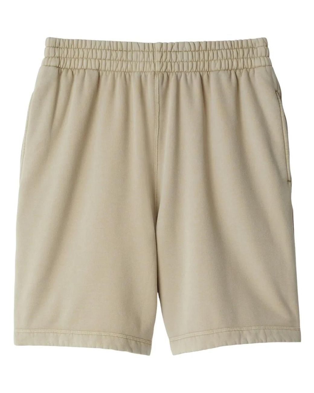 Burberry Natural Cotton-Blend Sweatshorts for men