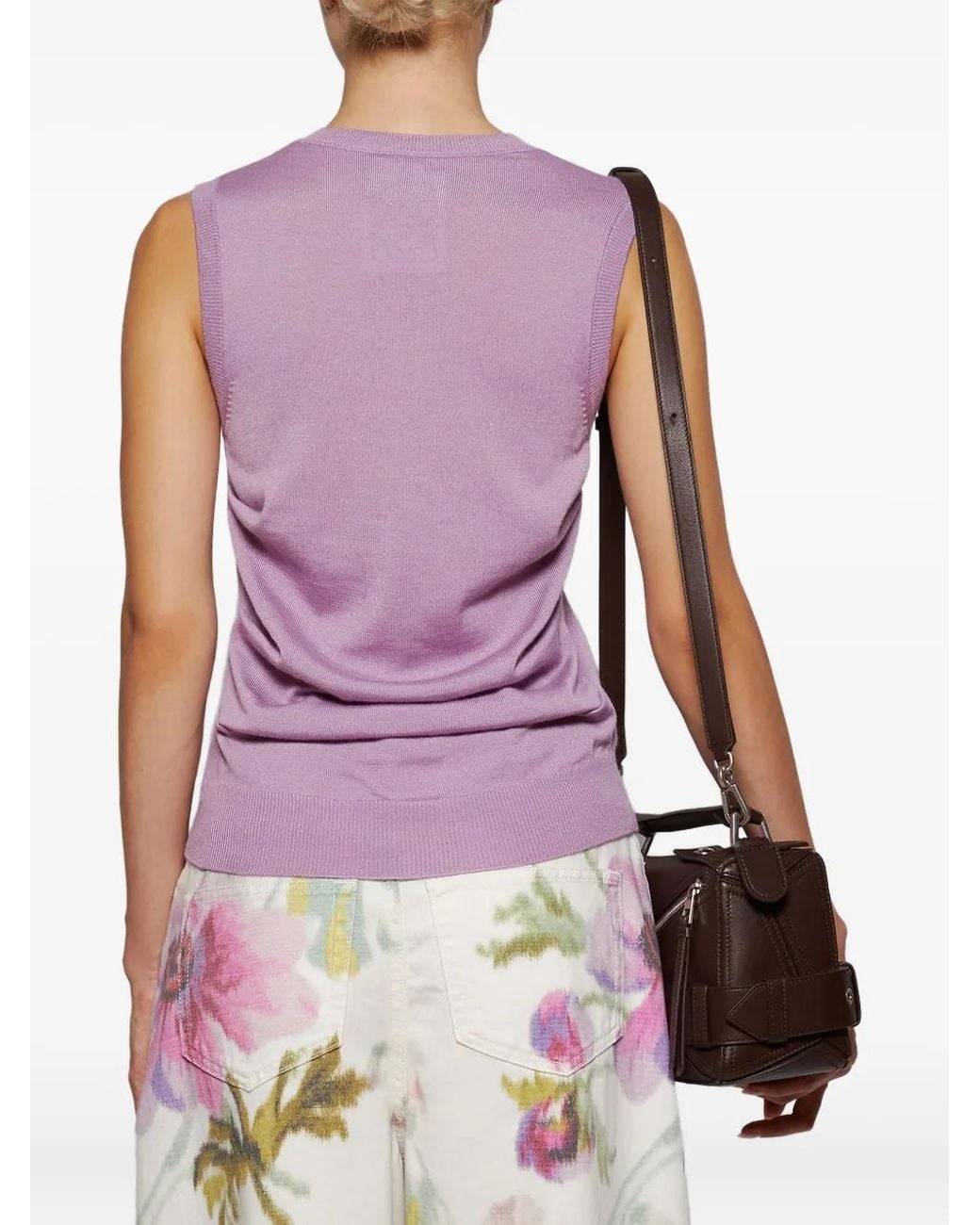 Loewe Purple Vest