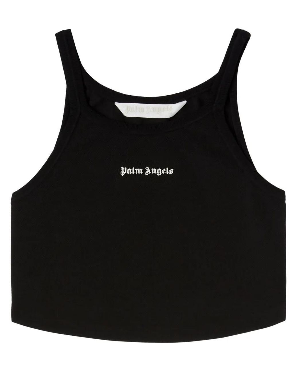 Bordado logotipo top con Palm Angels de color Black