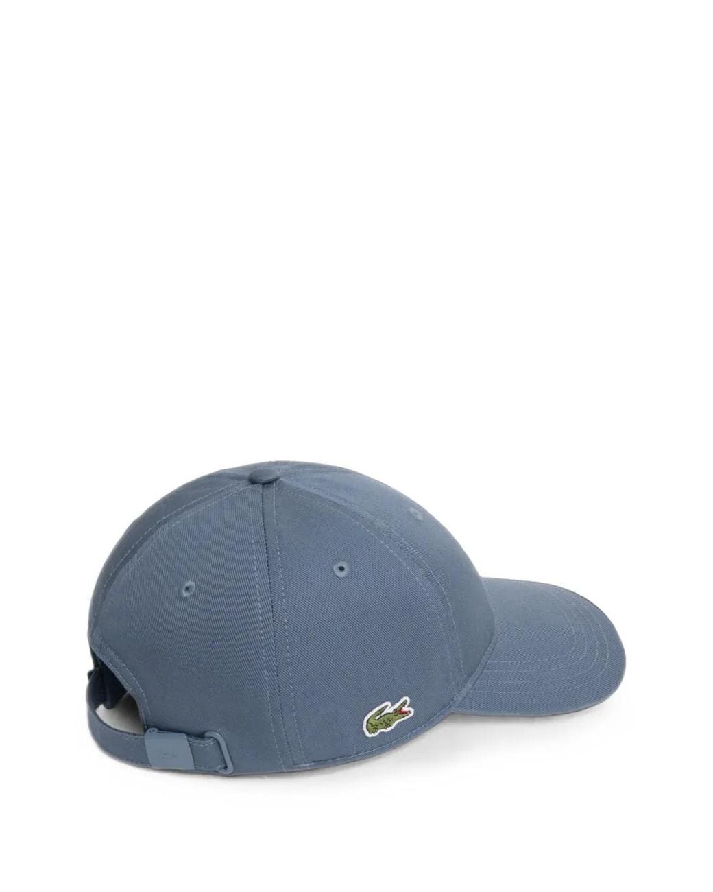 Lacoste Blue Logo-Patch Baseball Cap for men