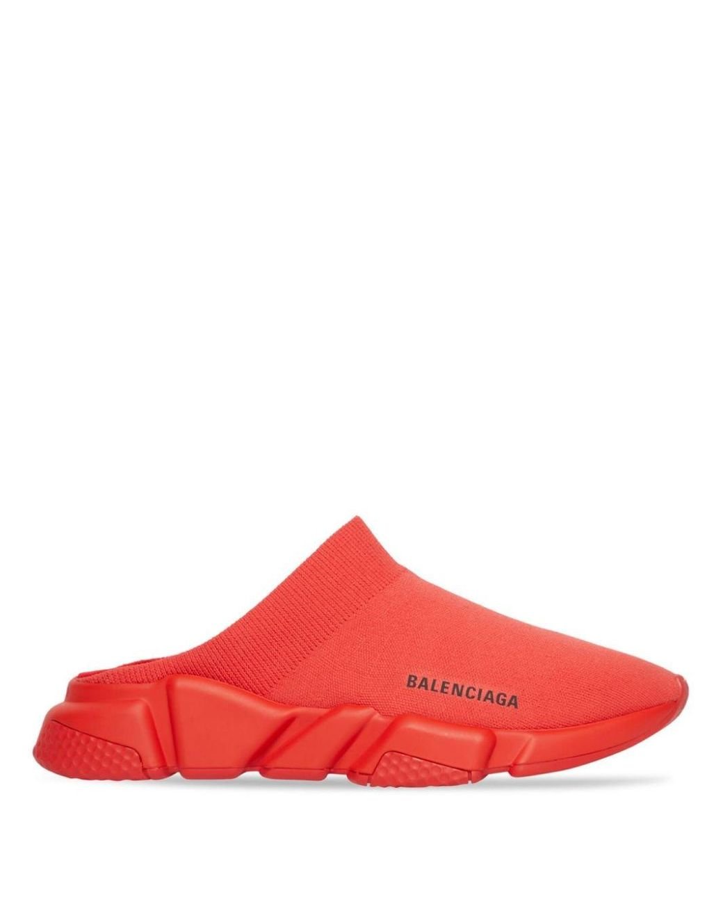 Balenciaga red slip best sale on